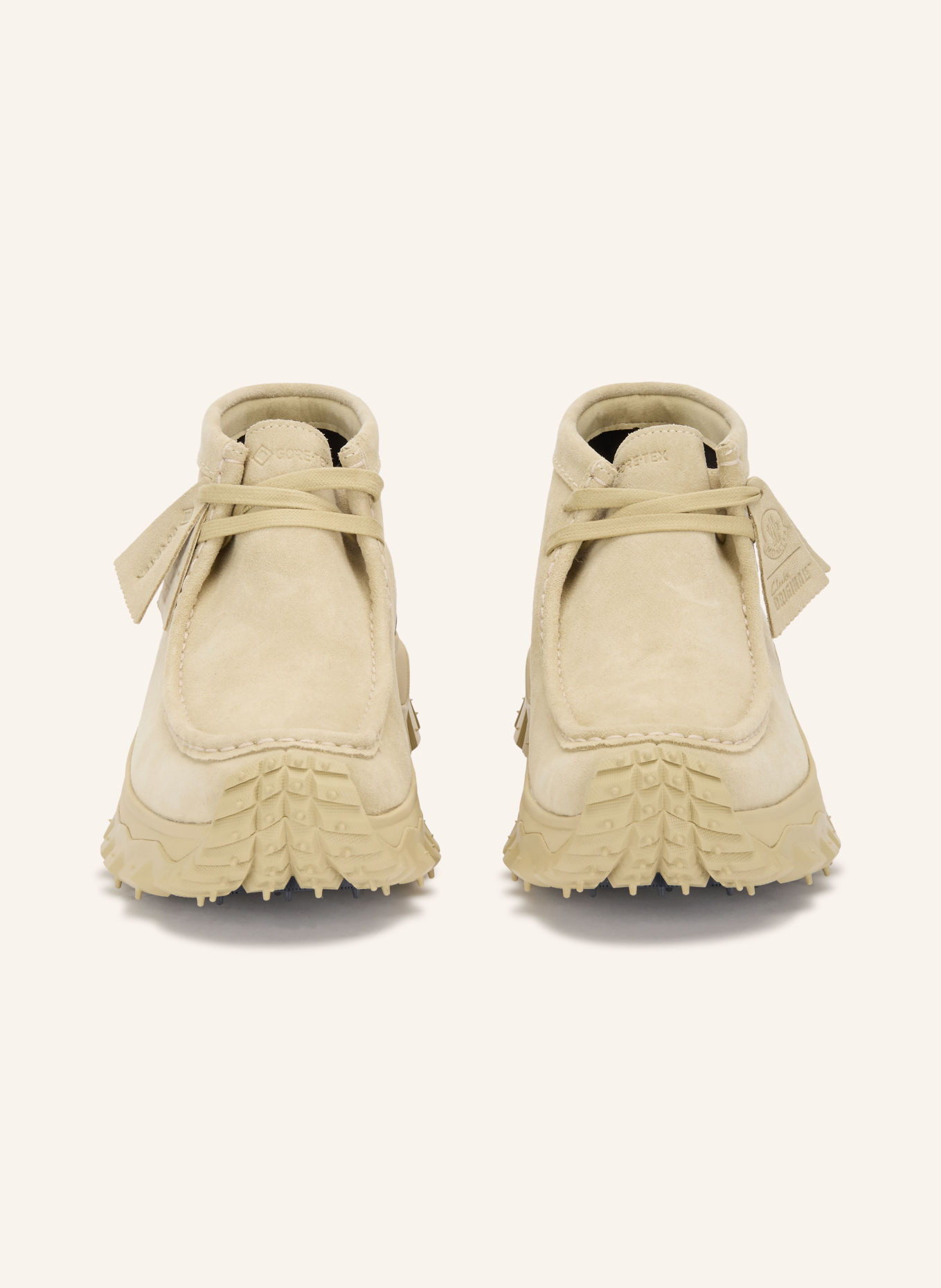 MONCLER Šněrovací boty TRAILGRIP: BÉŽOVÁ