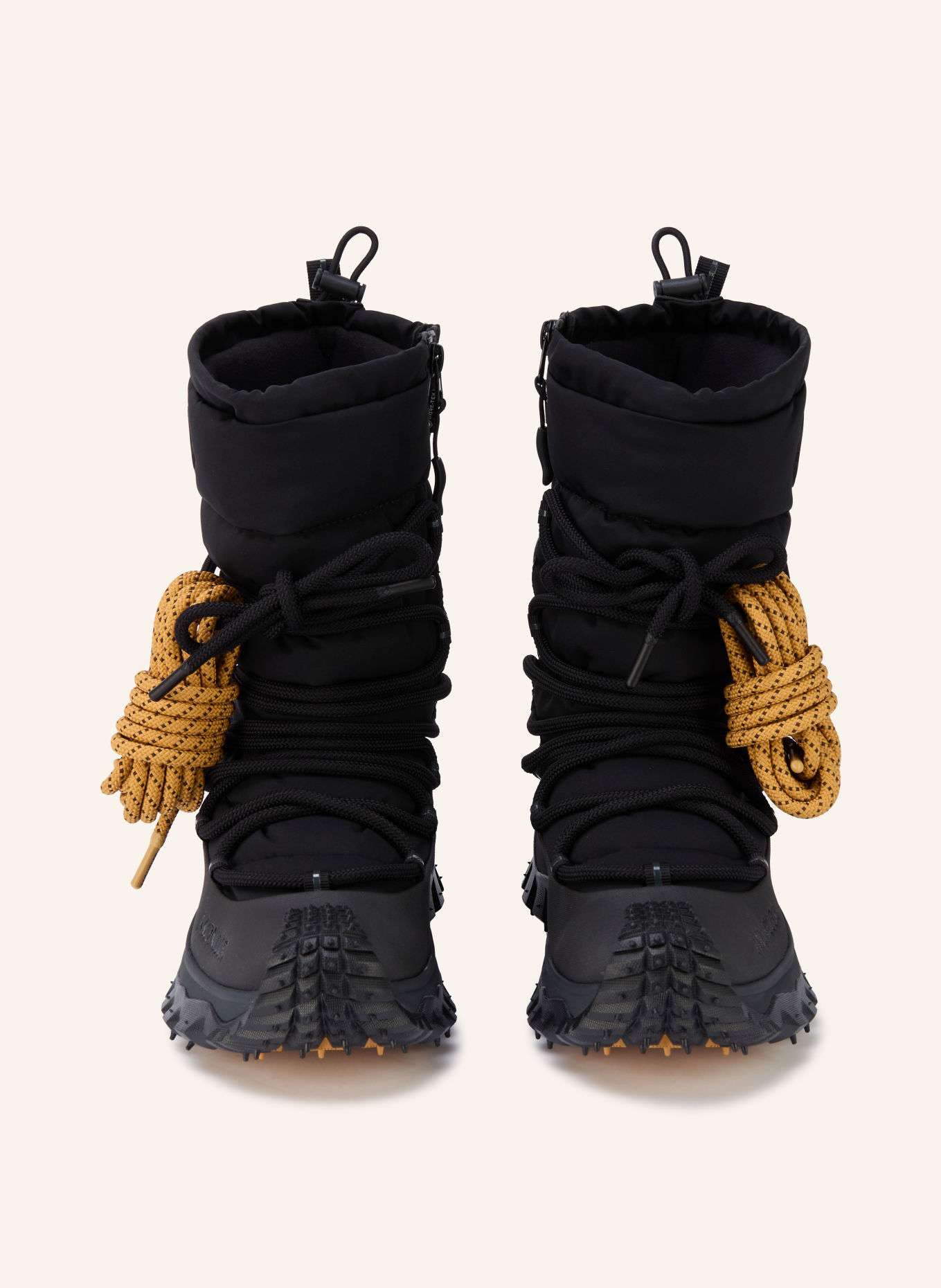 MONCLER TRAILGRIP GTX Lace-up boots: BLACK