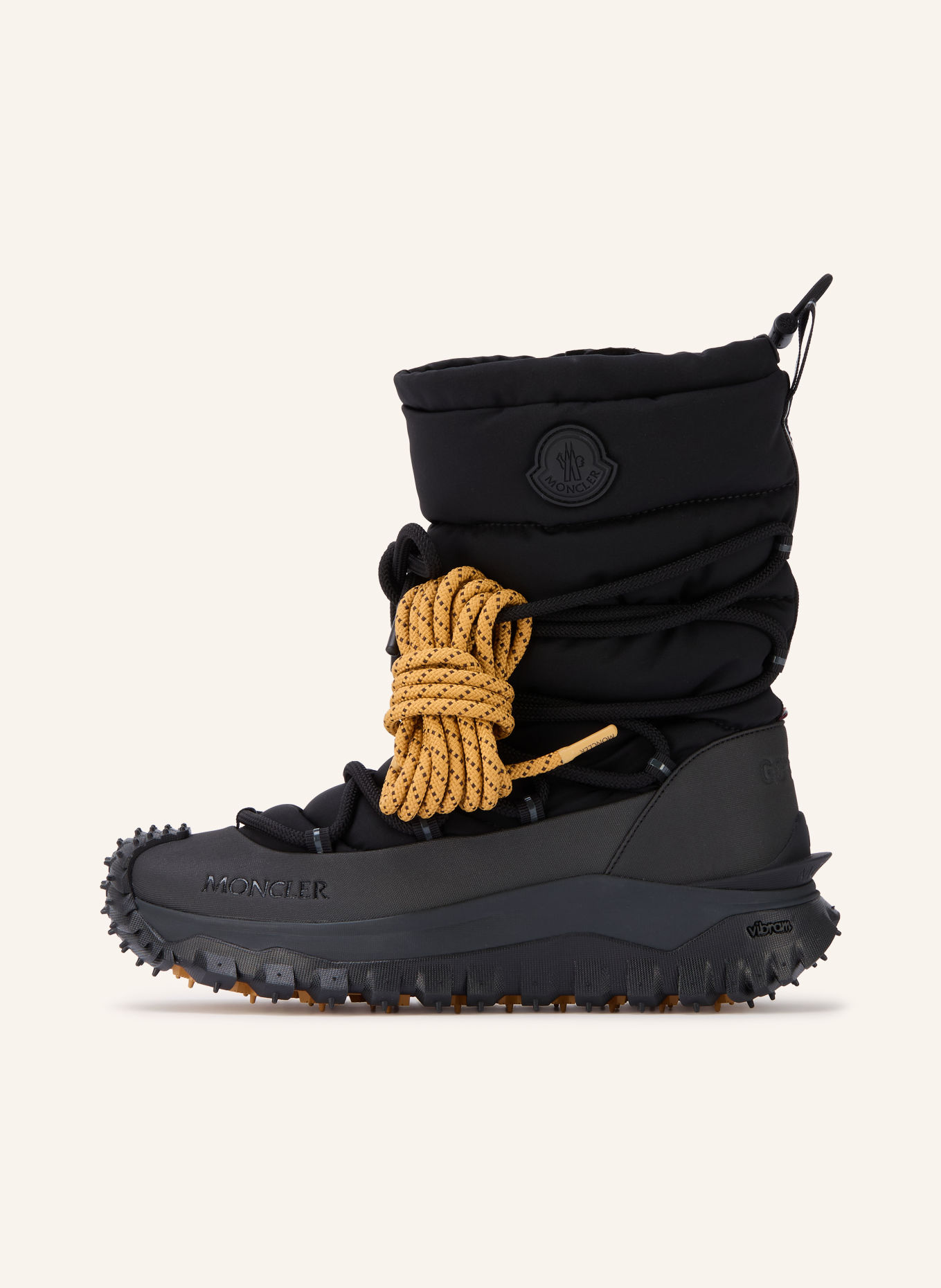 MONCLER TRAILGRIP GTX Lace-up boots: BLACK