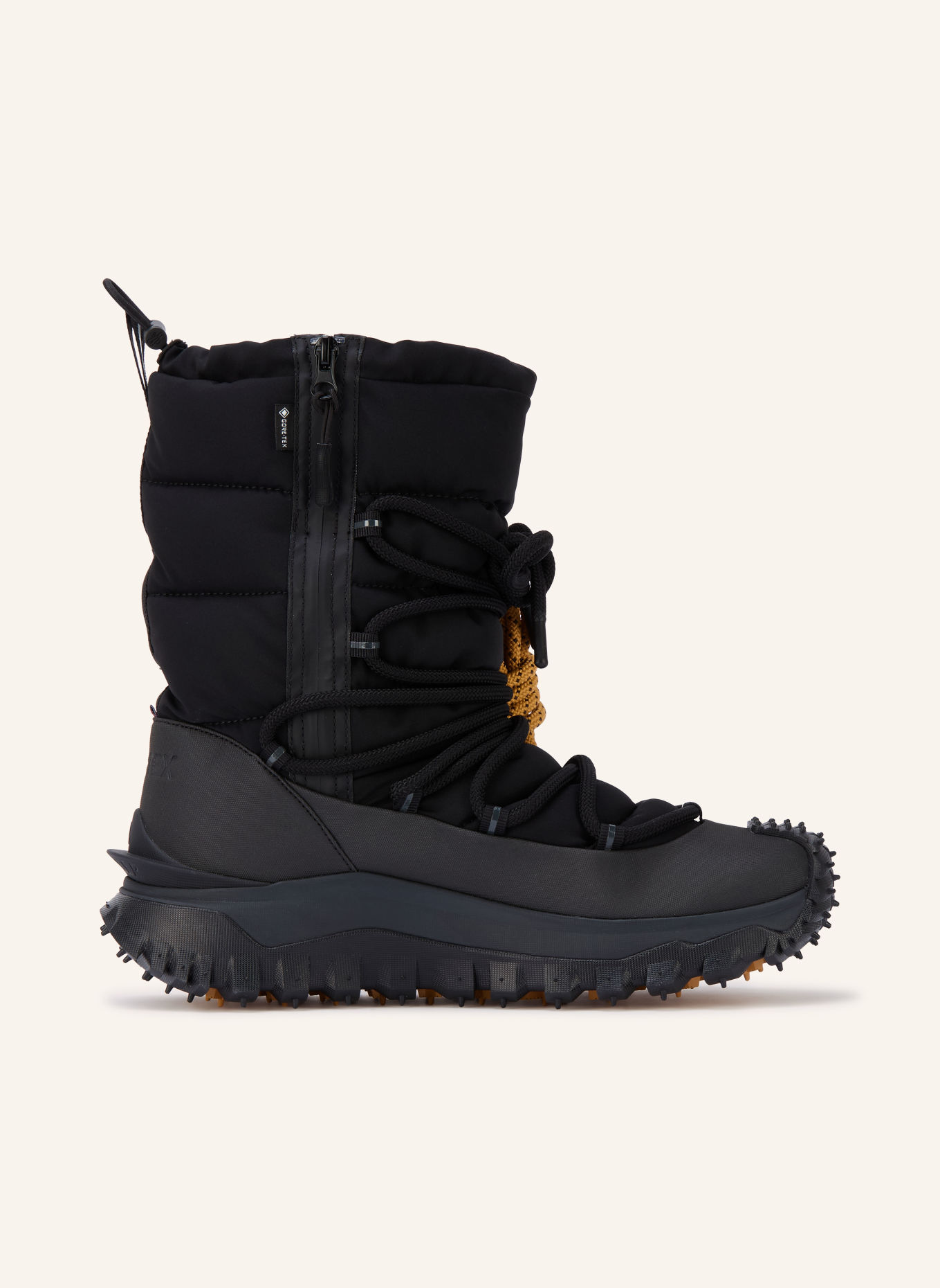 MONCLER TRAILGRIP GTX Lace-up boots: BLACK