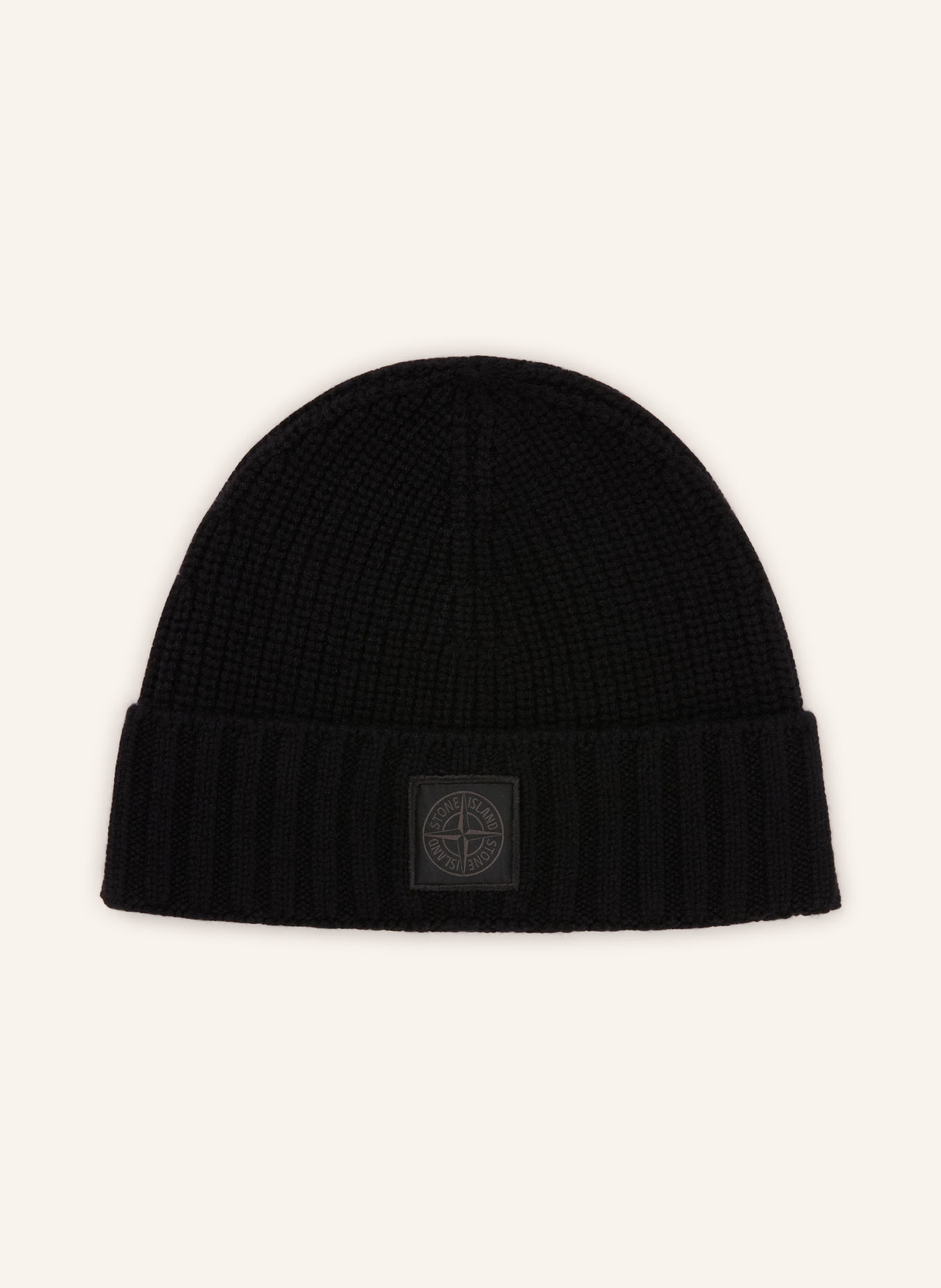 STONE ISLAND Cashmere-Mütze GHOST: SCHWARZ