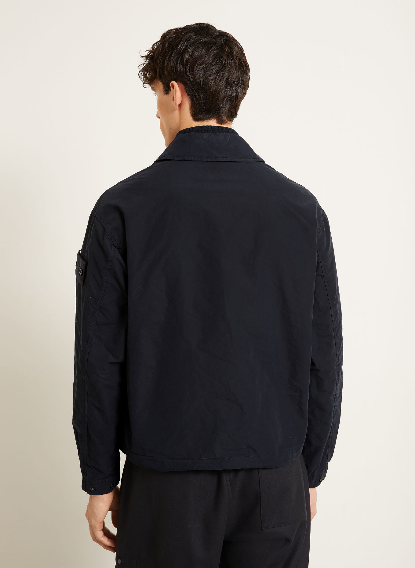 STONE ISLAND Blouson GHOST: BLEU FONCÉ