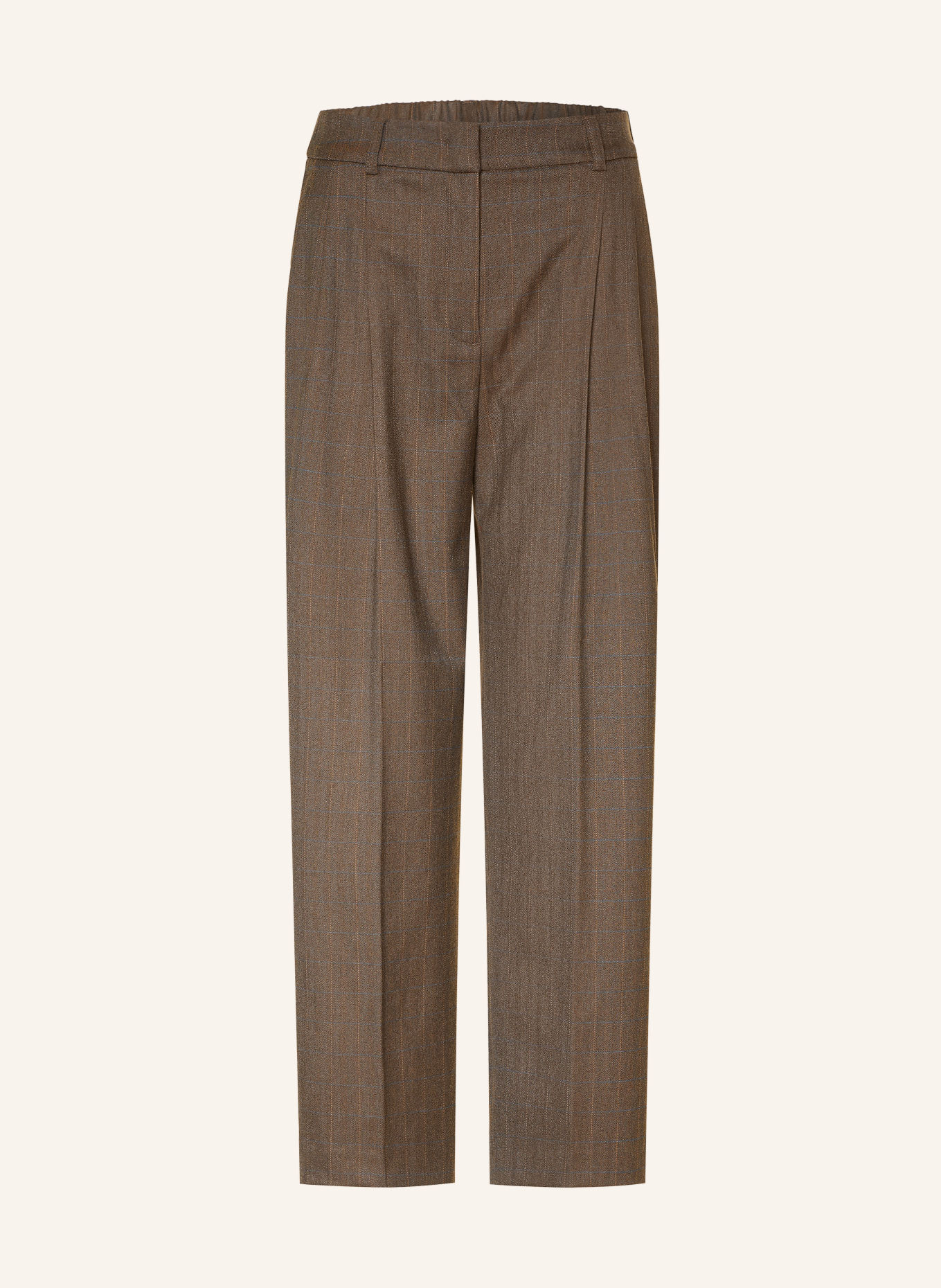OPUS PANTS Pantaloni 7/8 LESSIEH: MARO / MARO DESCHIS / ALBASTRU DESCHIS
