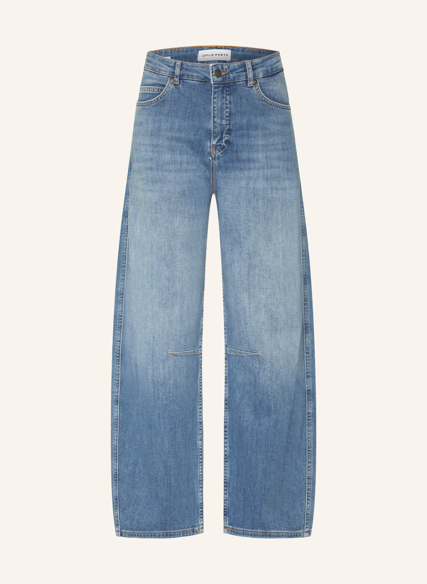 OPUS PANTS Jean barrel MARI VEGA: 70370 mid blue