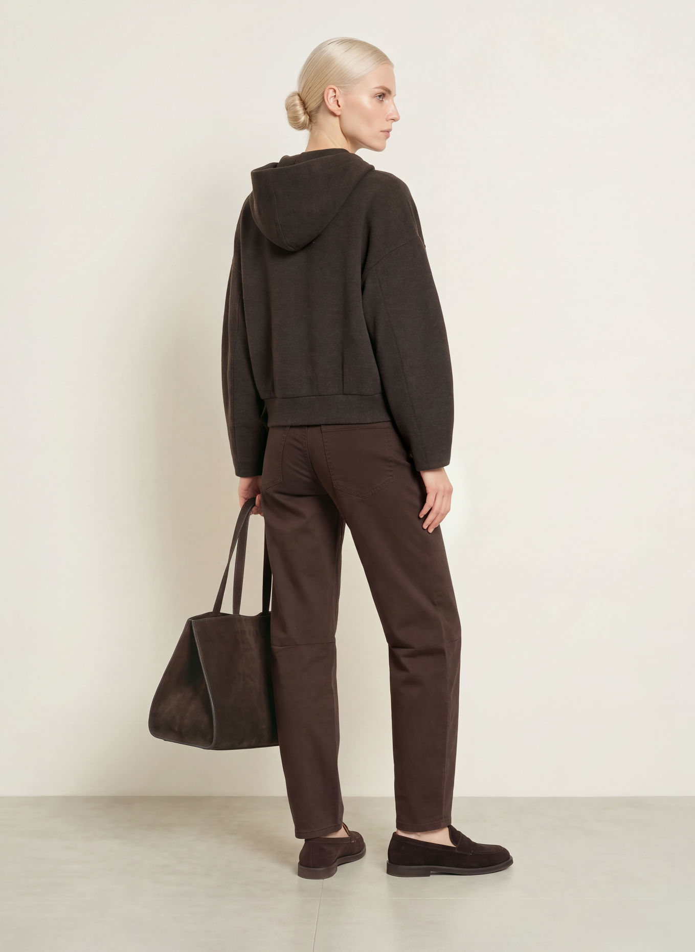 OPUS PANTS Barrel Jeans LISANA: 20040 affogato
