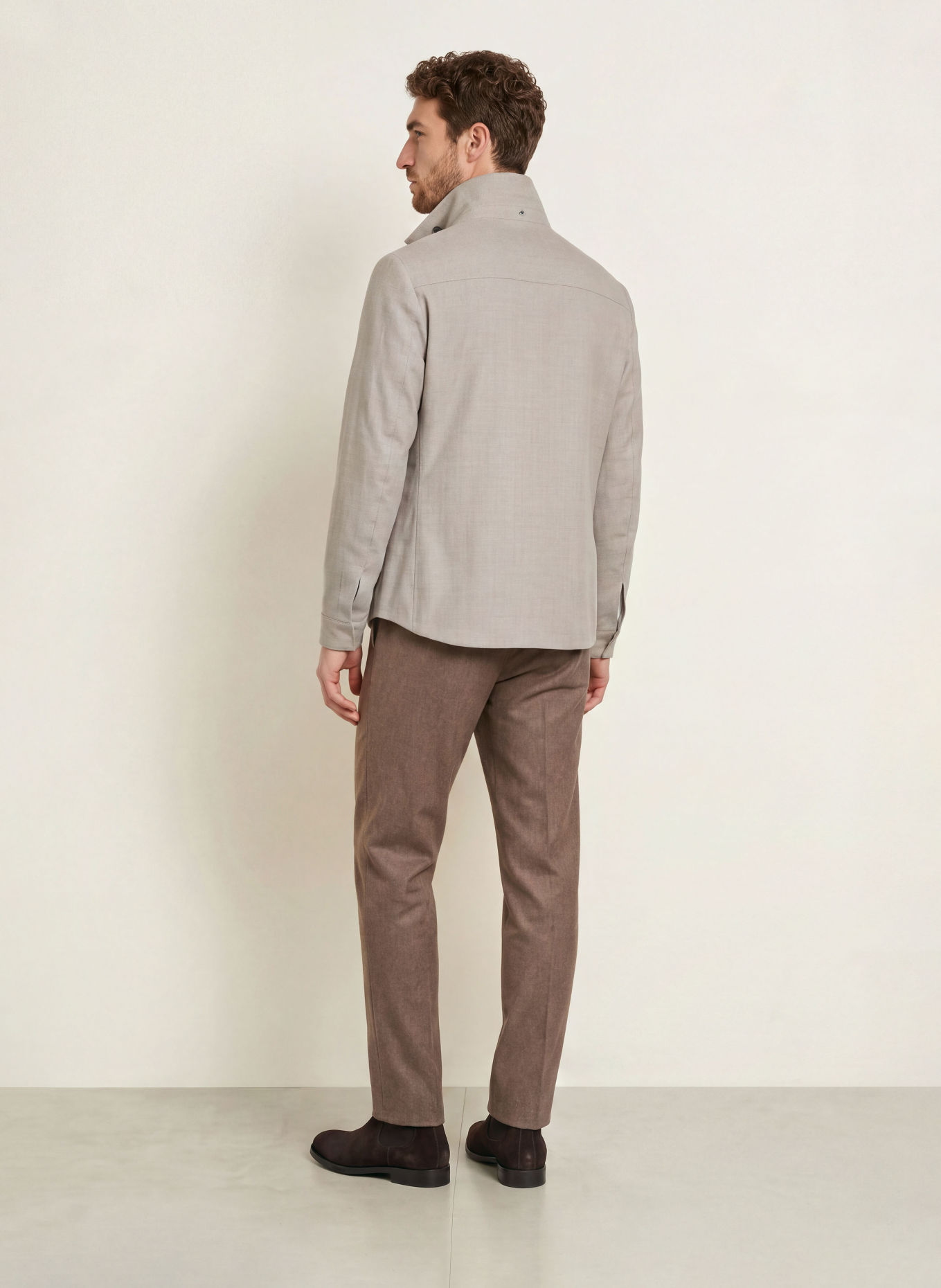 Montecore Flanel Overshirt: GRAY