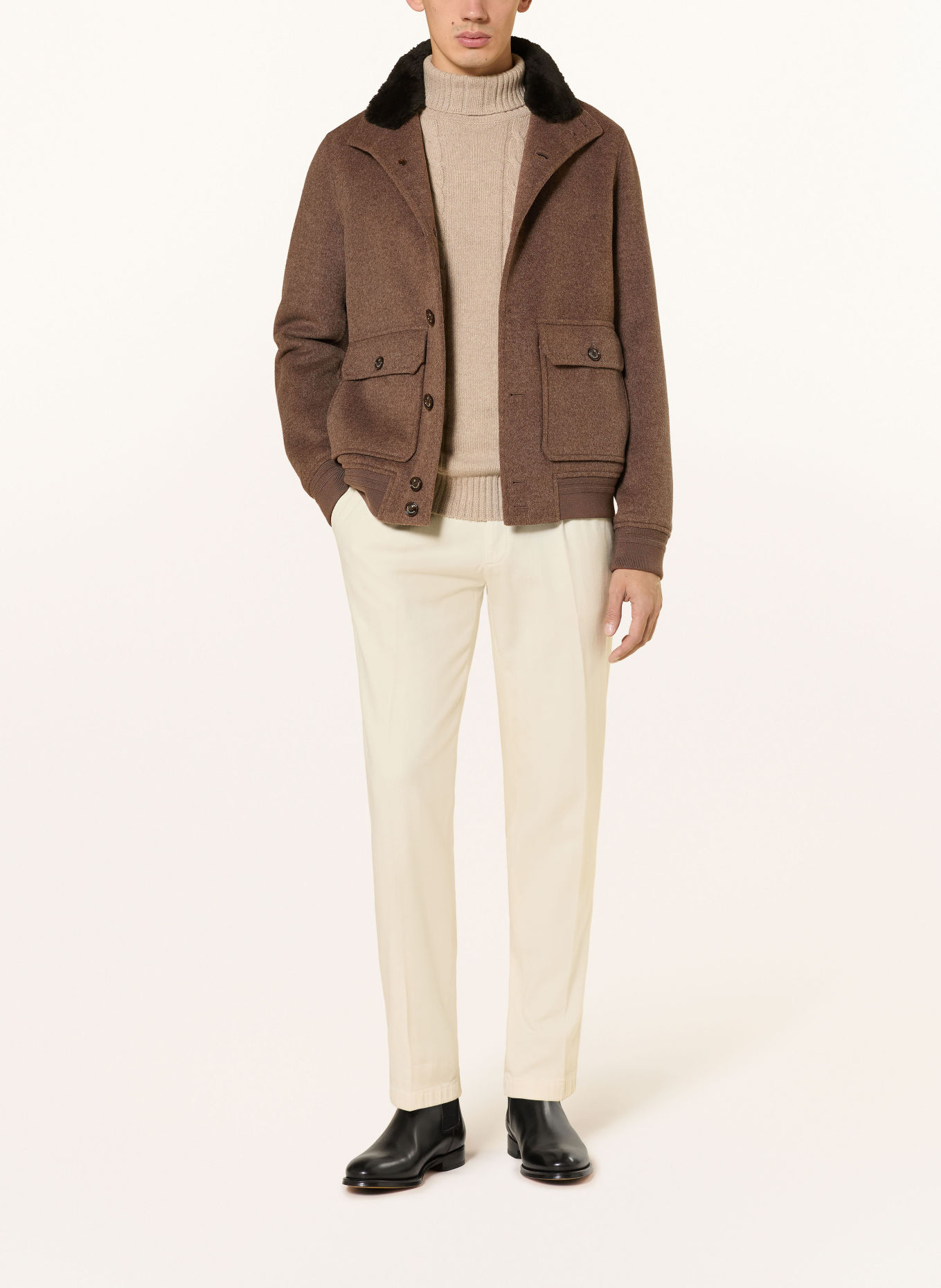 Montecore Blouson: TAUPE