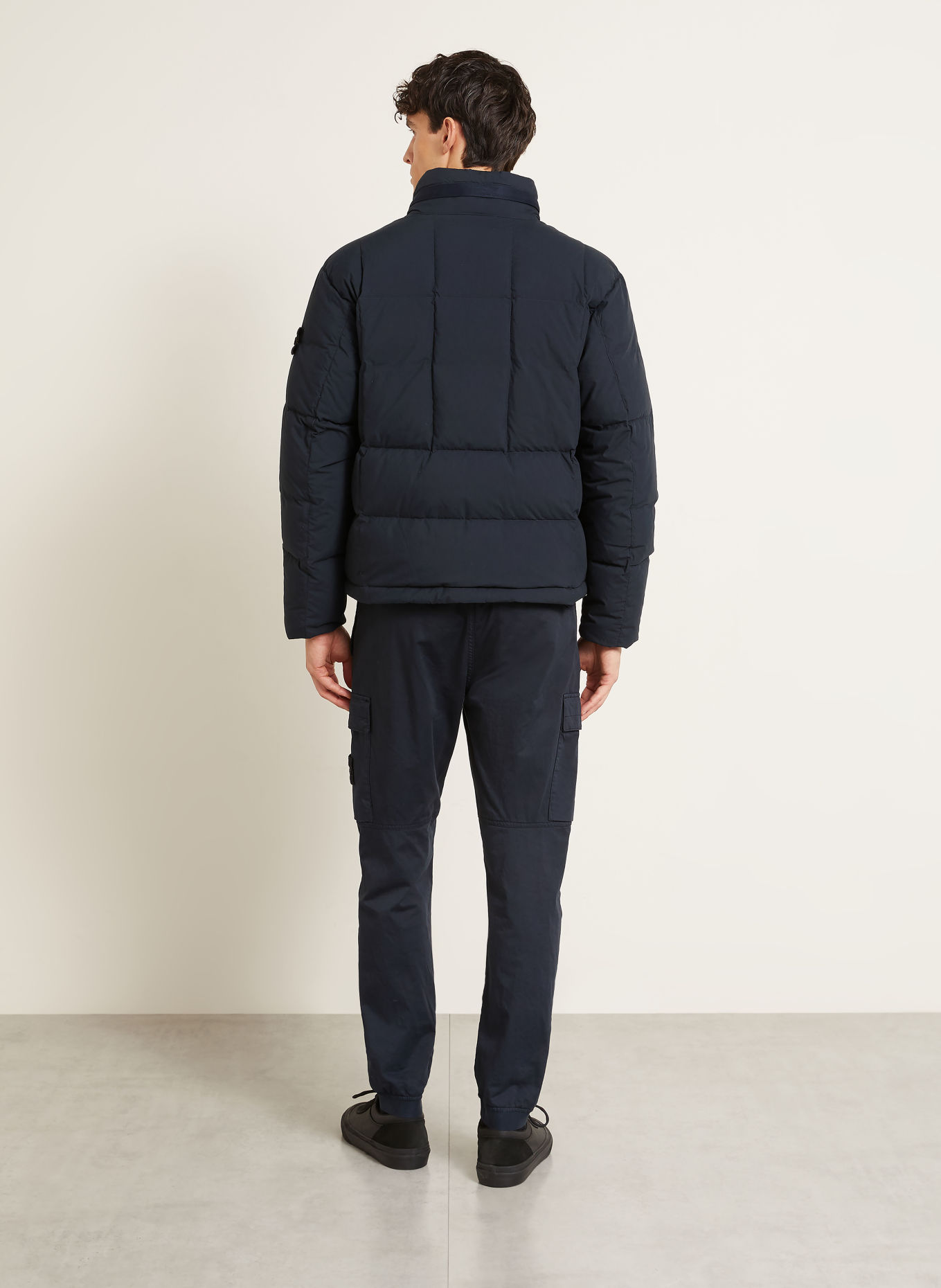 STONE ISLAND Péřové bundy: TMAVĚ MODRÁ