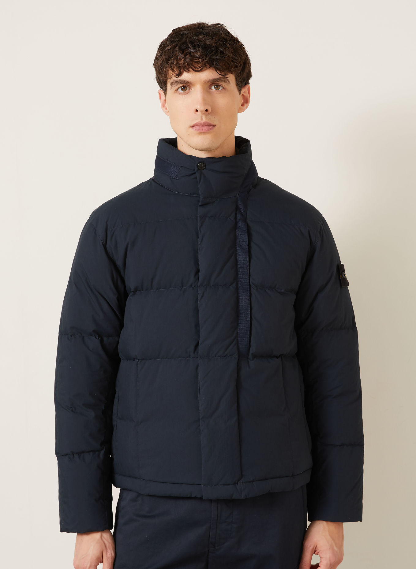 STONE ISLAND Péřové bundy: TMAVĚ MODRÁ