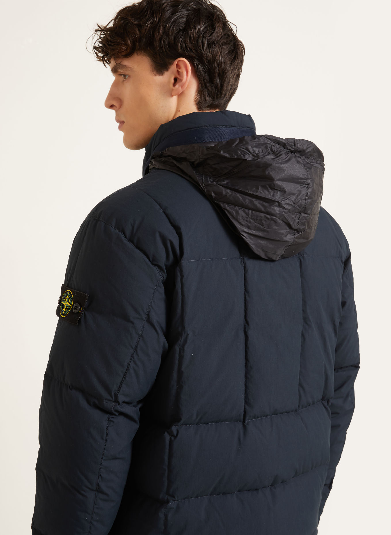 STONE ISLAND Péřové bundy: TMAVĚ MODRÁ