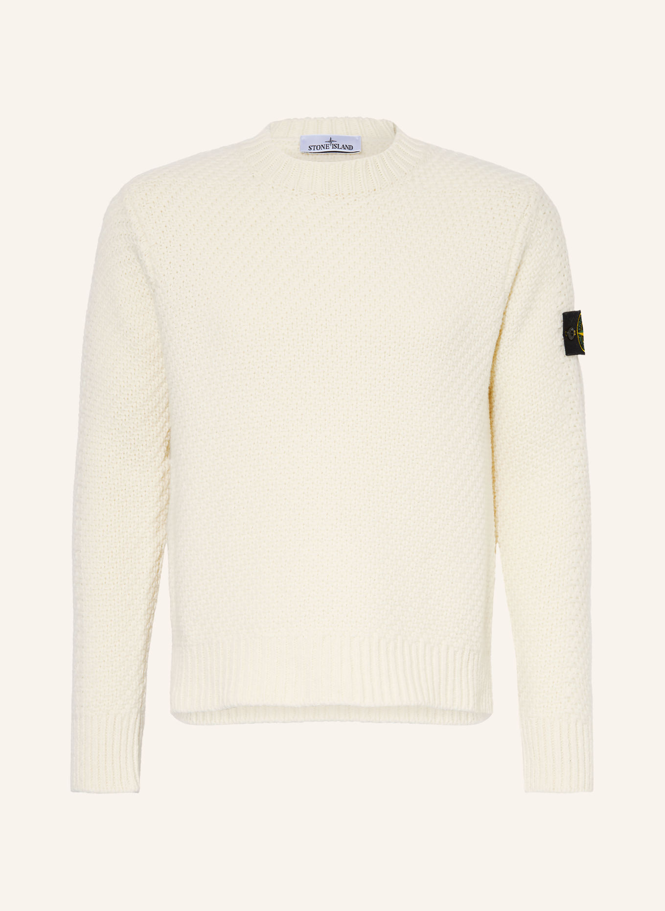STONE ISLAND Sweater: CREAM