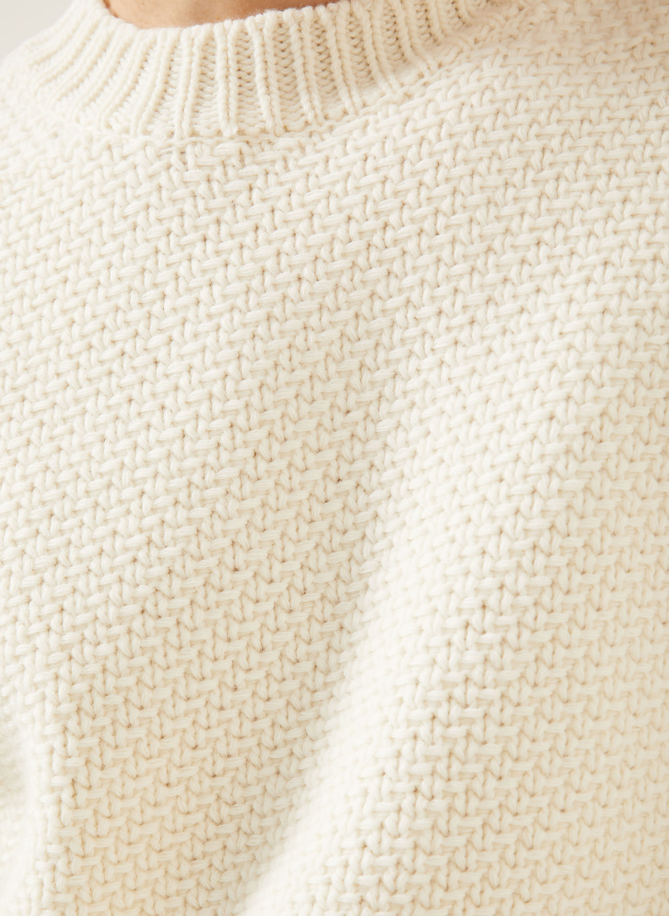 STONE ISLAND Sweater: CREAM