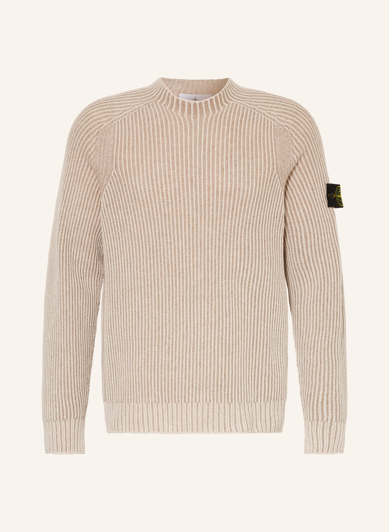 STONE ISLAND Cashmere Sweater: BEIGE
