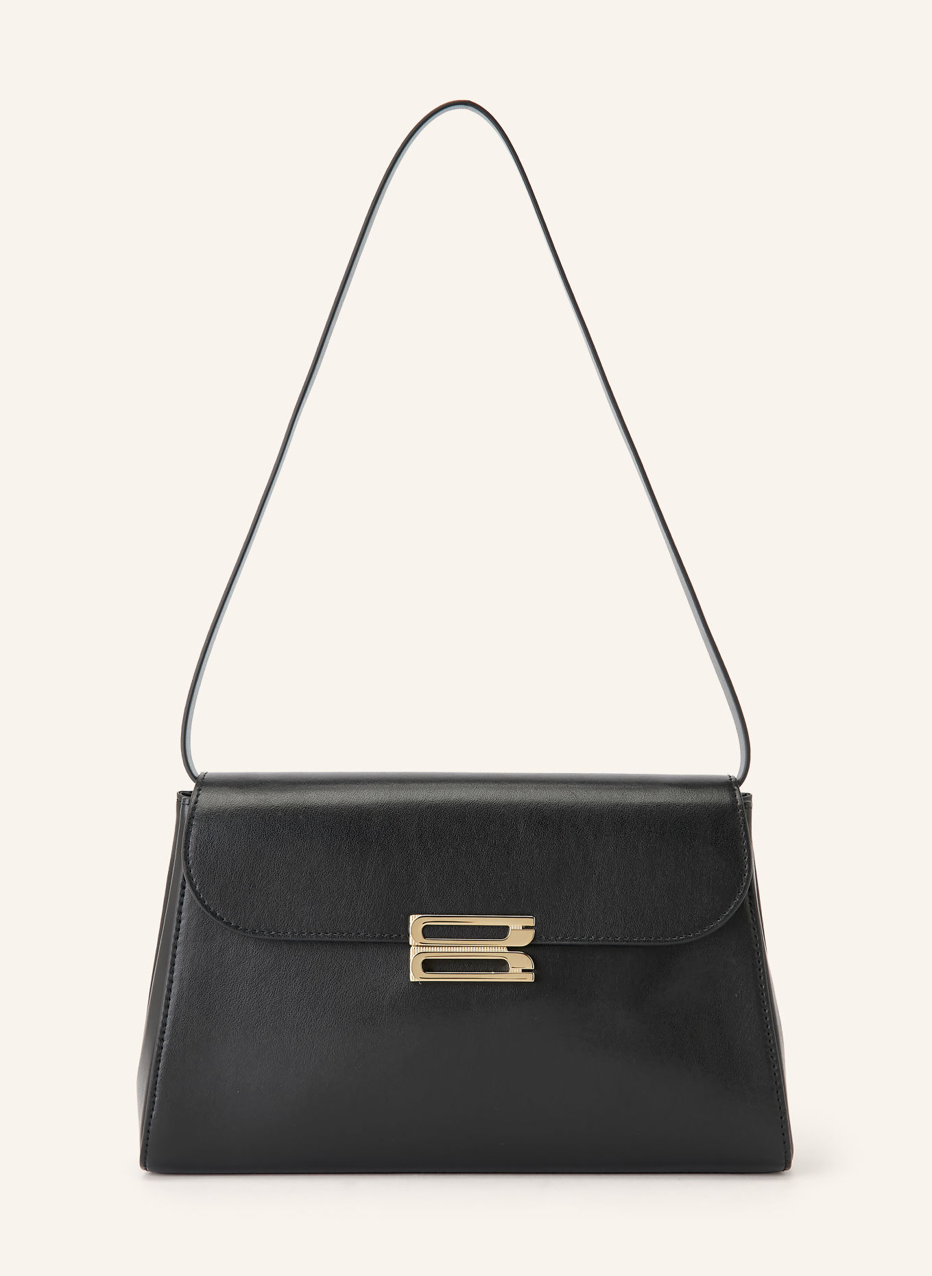 VICTORIA BECKHAM Schultertasche DORIAN: SCHWARZ / GOLD
