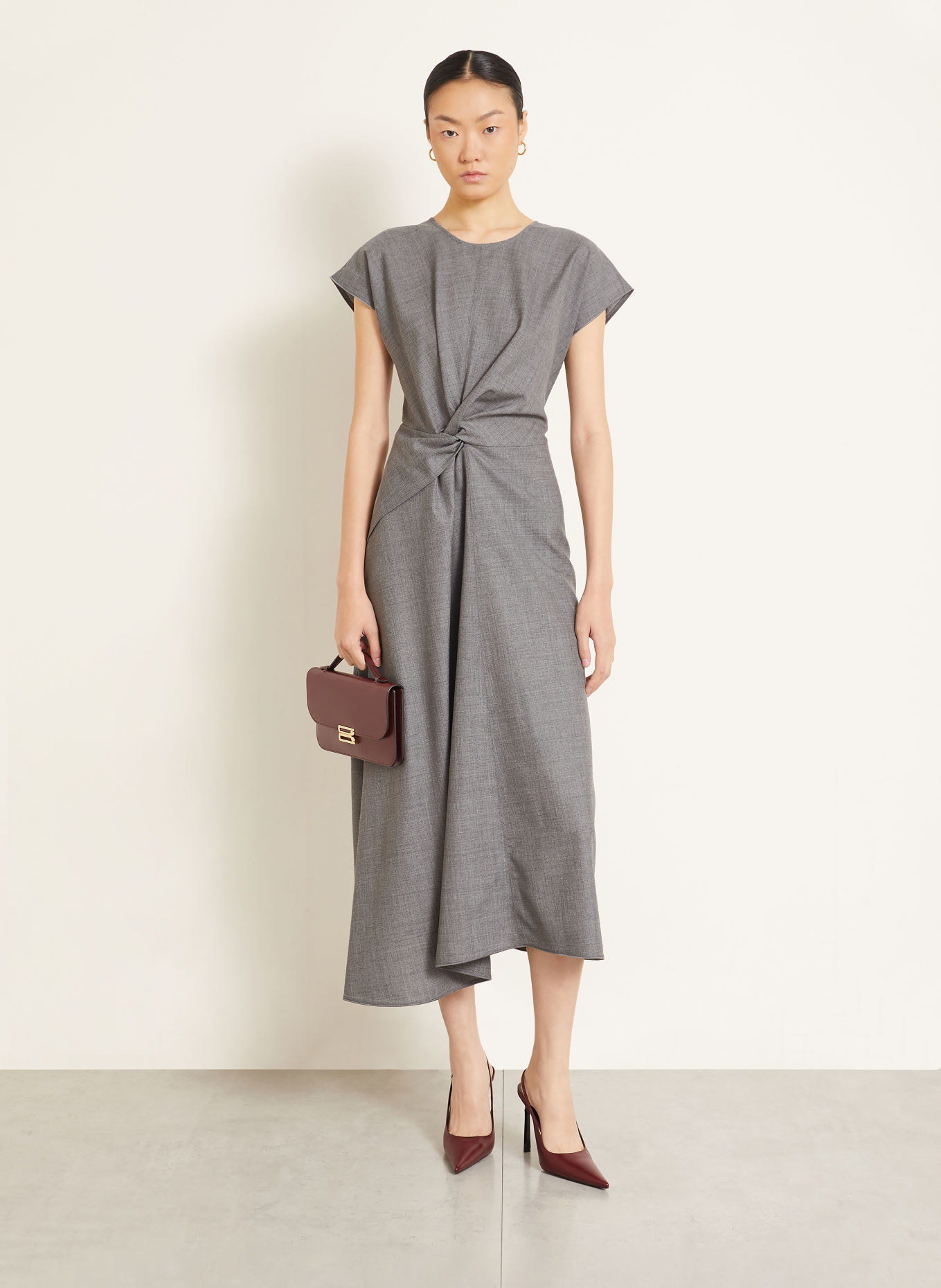 VICTORIA BECKHAM Cocktailkleid ARIA: GRAU