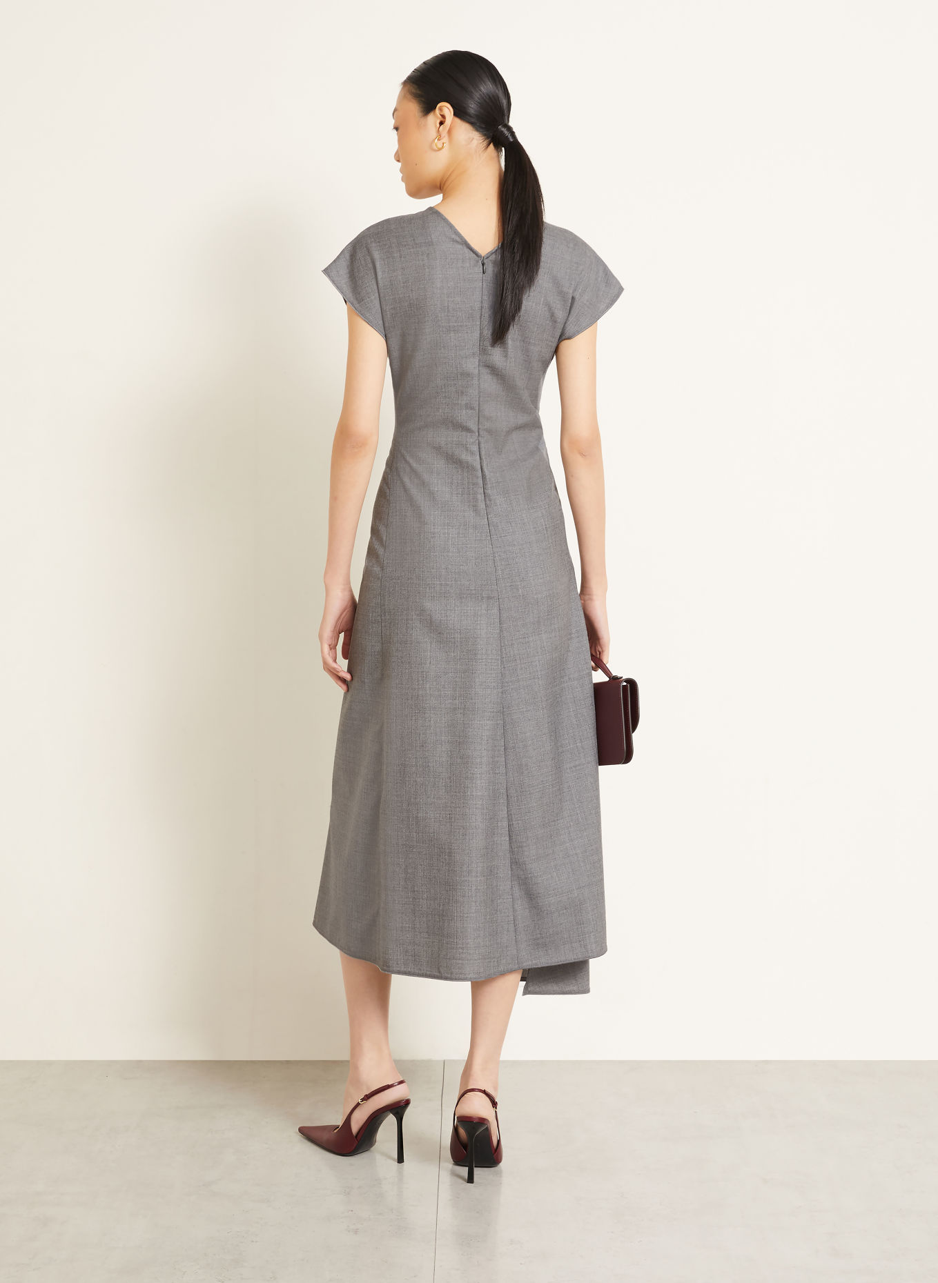 VICTORIA BECKHAM Cocktailkleid ARIA: GRAU
