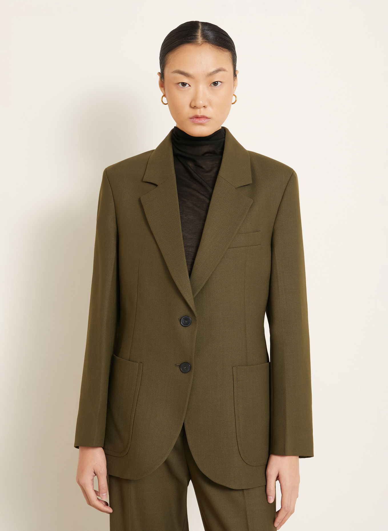 VICTORIA BECKHAM Longblazer KATHERINE: OLIV