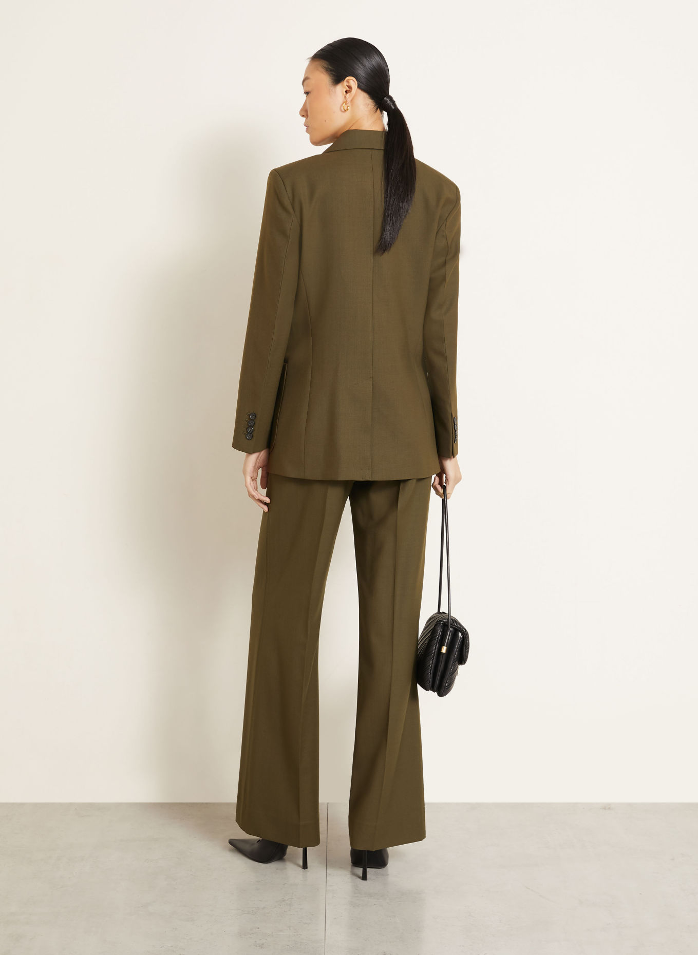 VICTORIA BECKHAM Marlenehose ALINA: OLIV