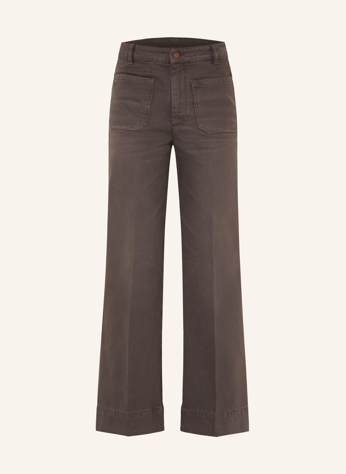 VICTORIA BECKHAM Marlenehose ALINA: DUNKELGRAU