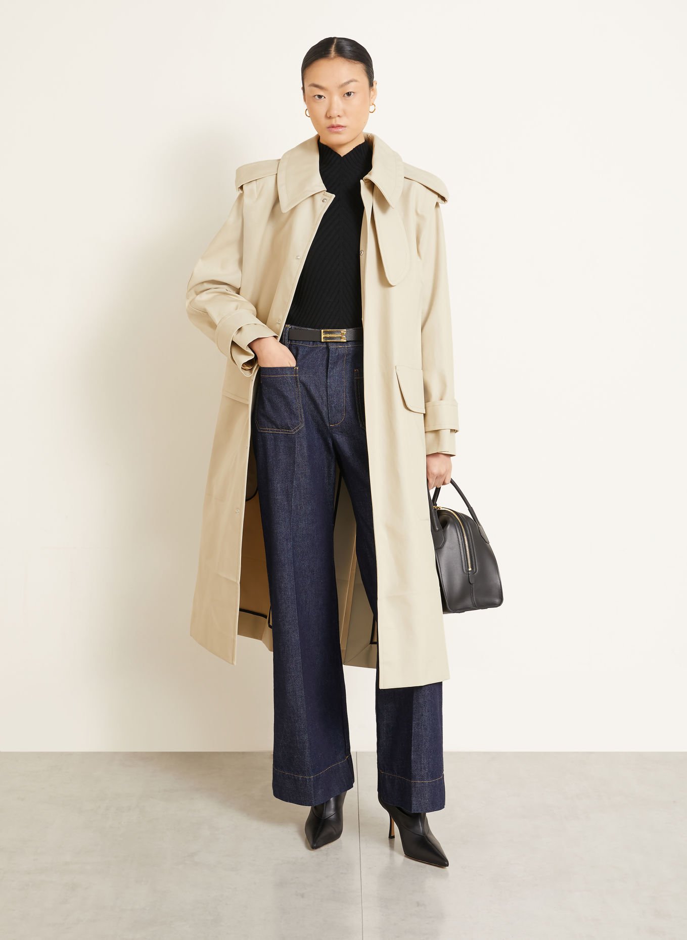 VICTORIA BECKHAM Trench-coat PHILIPPA: BEIGE