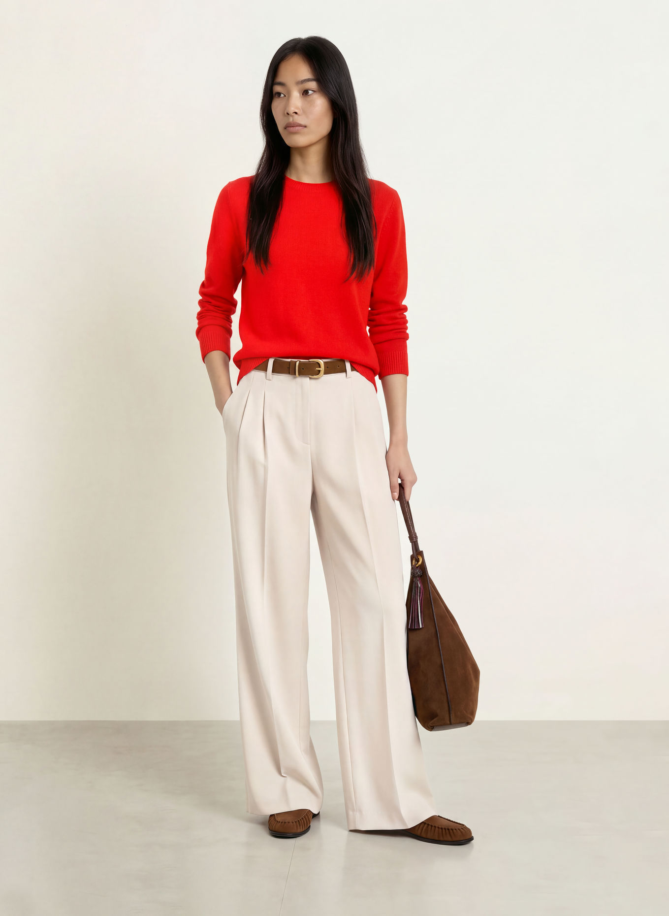 MILANO ITALY Pullover: ROT