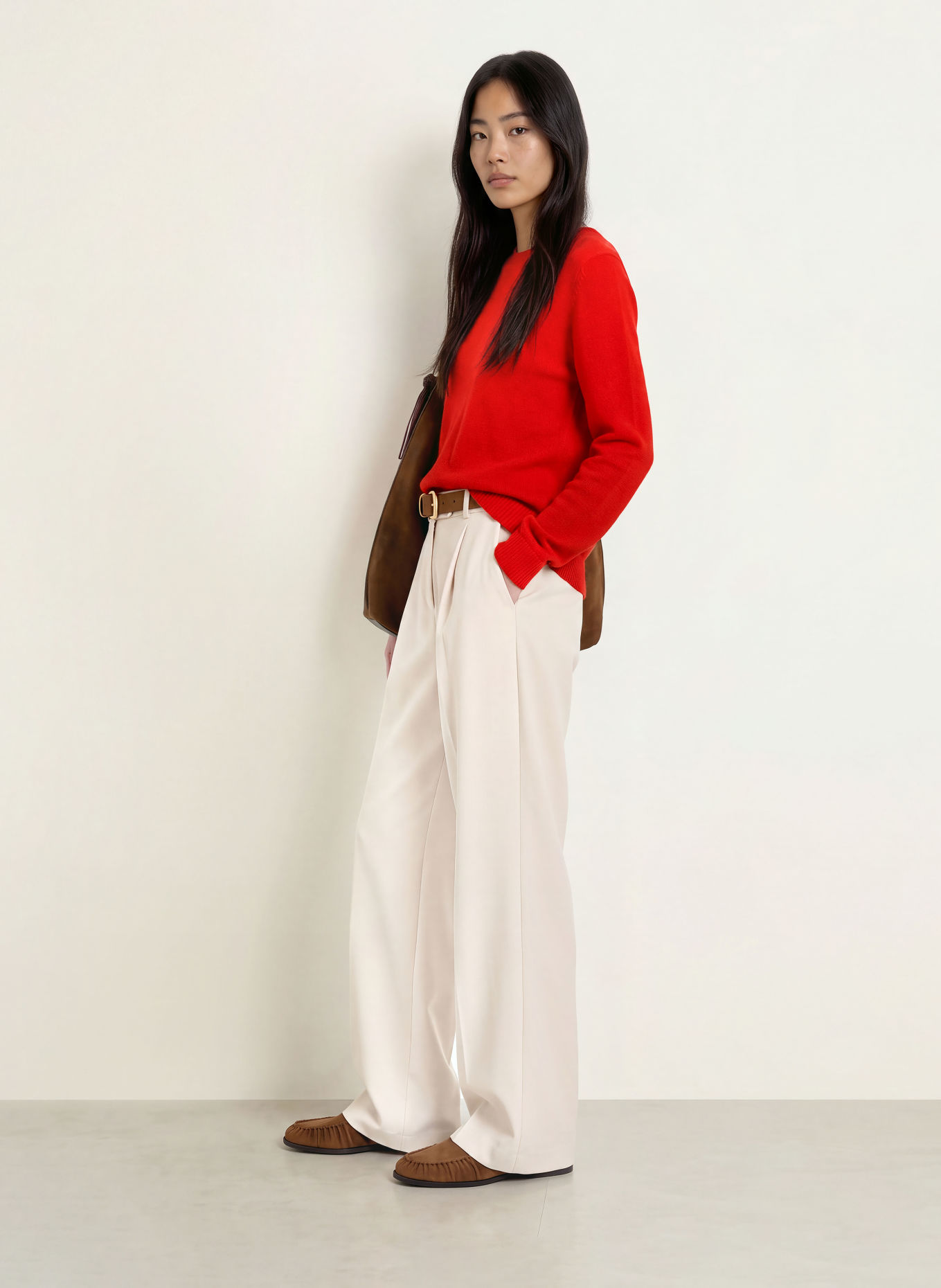 MILANO ITALY Pullover: ROT