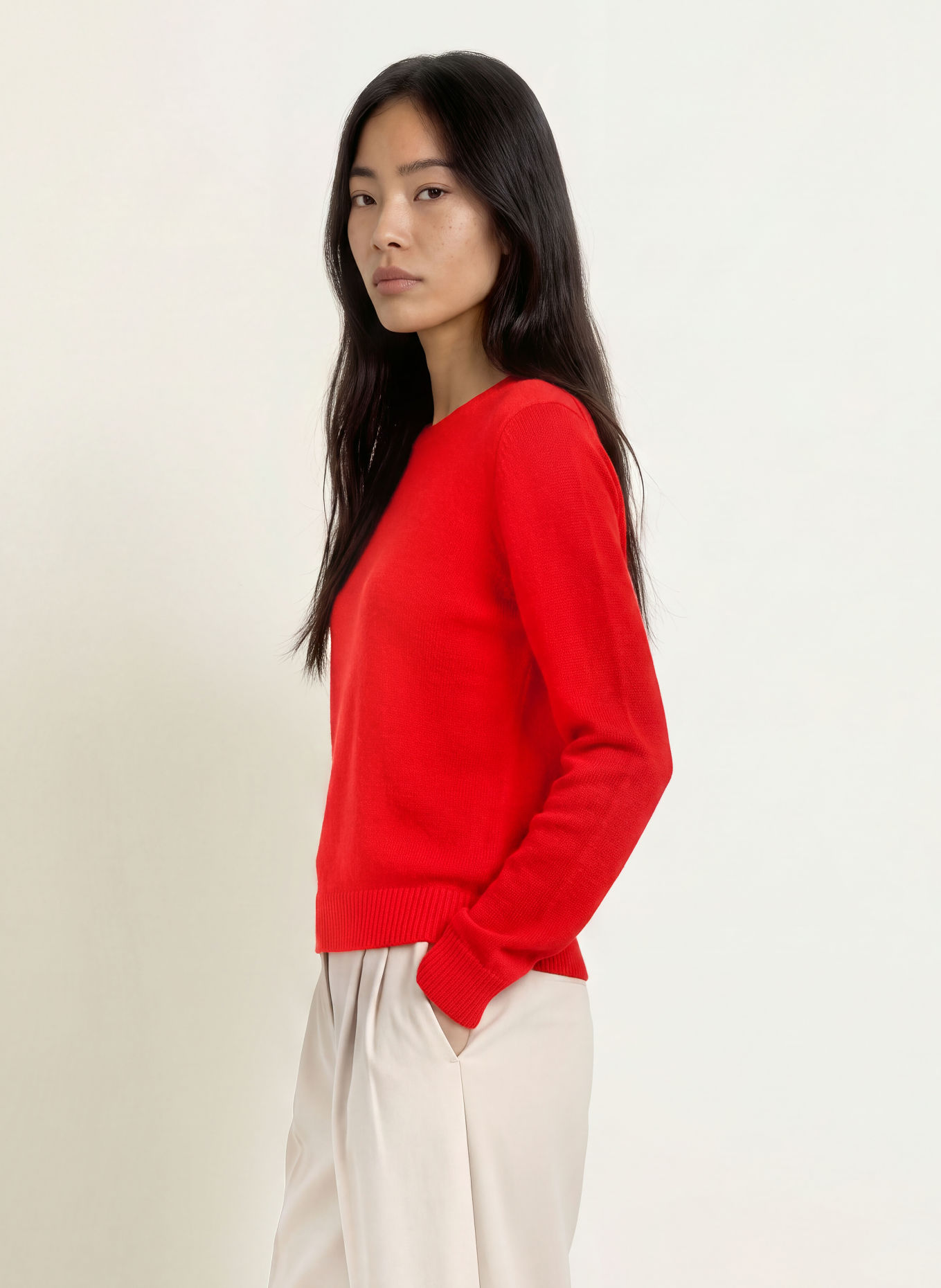 MILANO ITALY Pullover: ROT