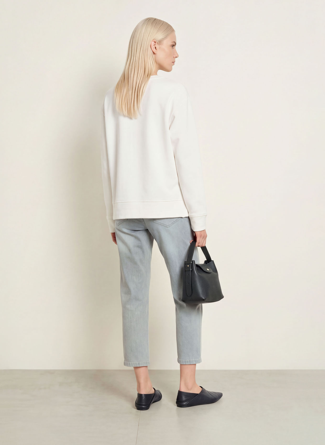 MILANO ITALY Sweatshirt: CRÈME / ROSE / BLEU CLAIR