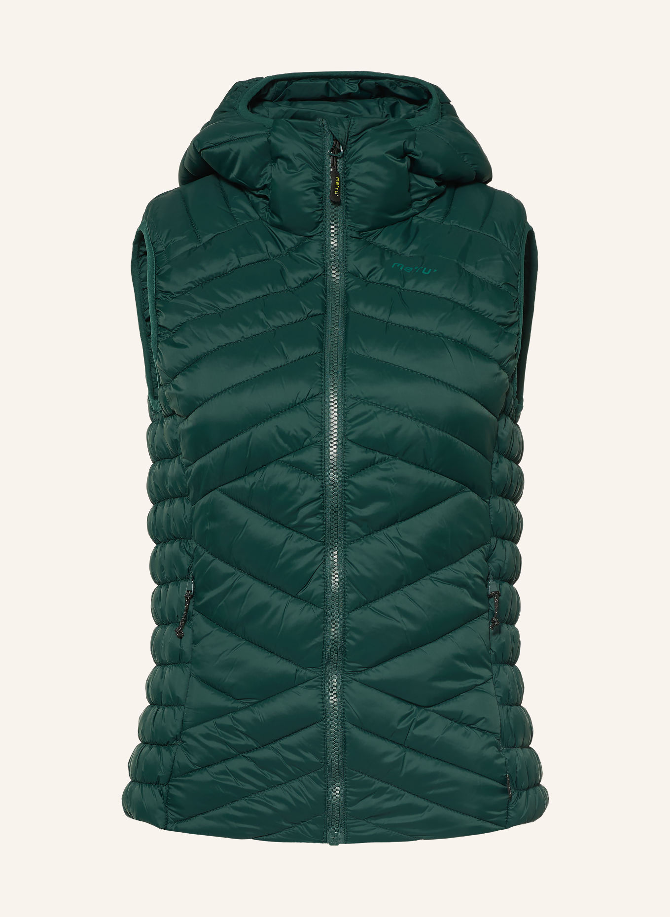 me°ru' Functionele bodywarmer RAKAIA 3.0: DONKERGROEN