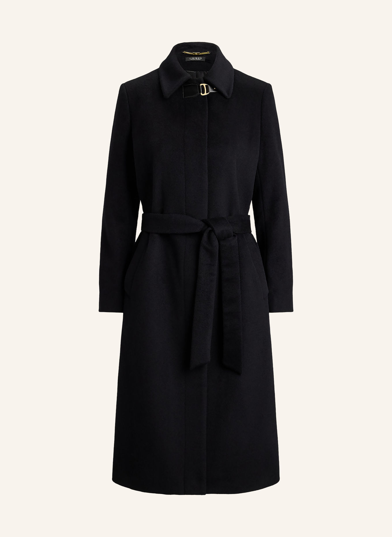 LAUREN RALPH LAUREN Mantel: SCHWARZ
