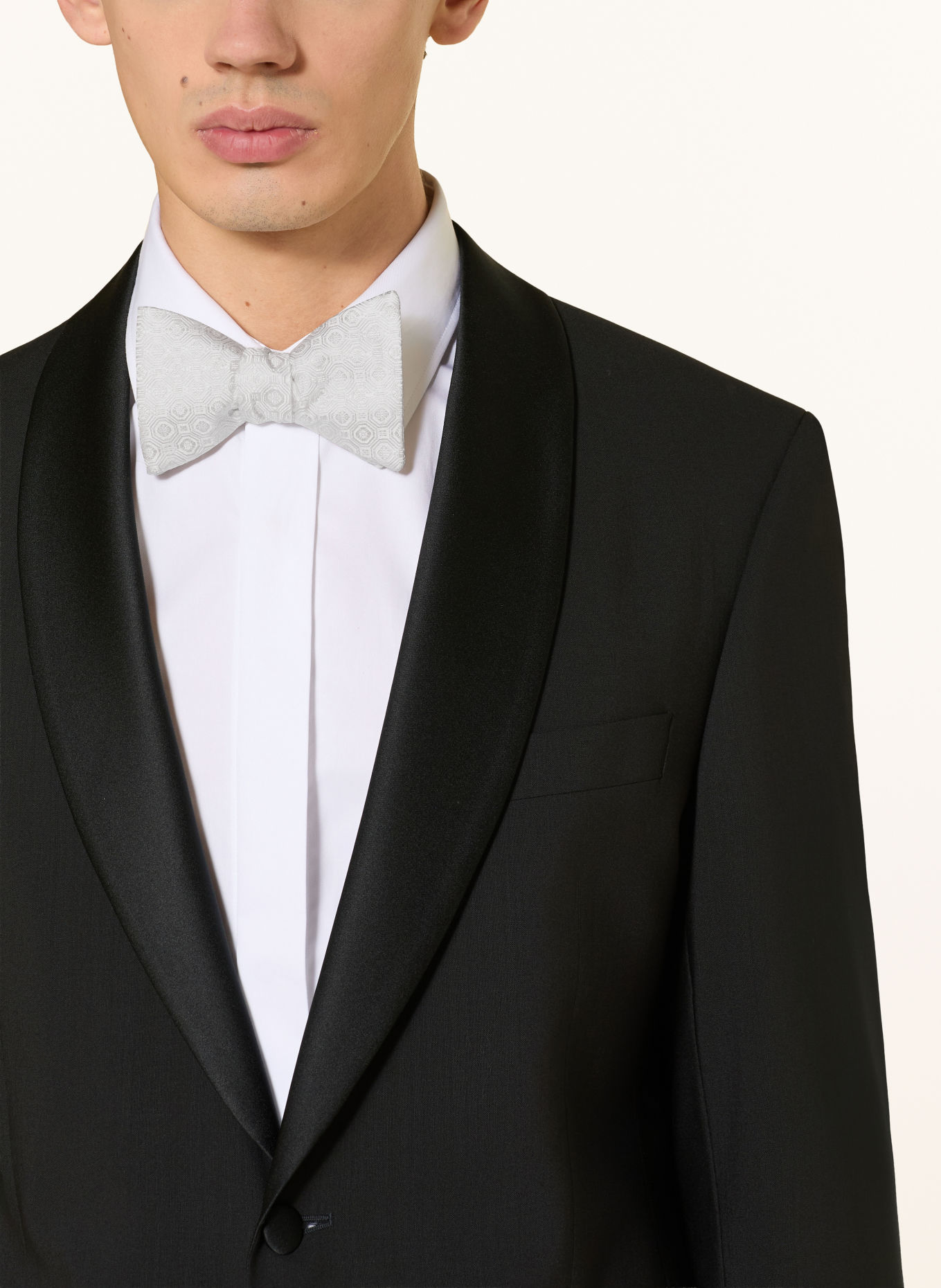 ETON Jacquard-Fliege: WEISS