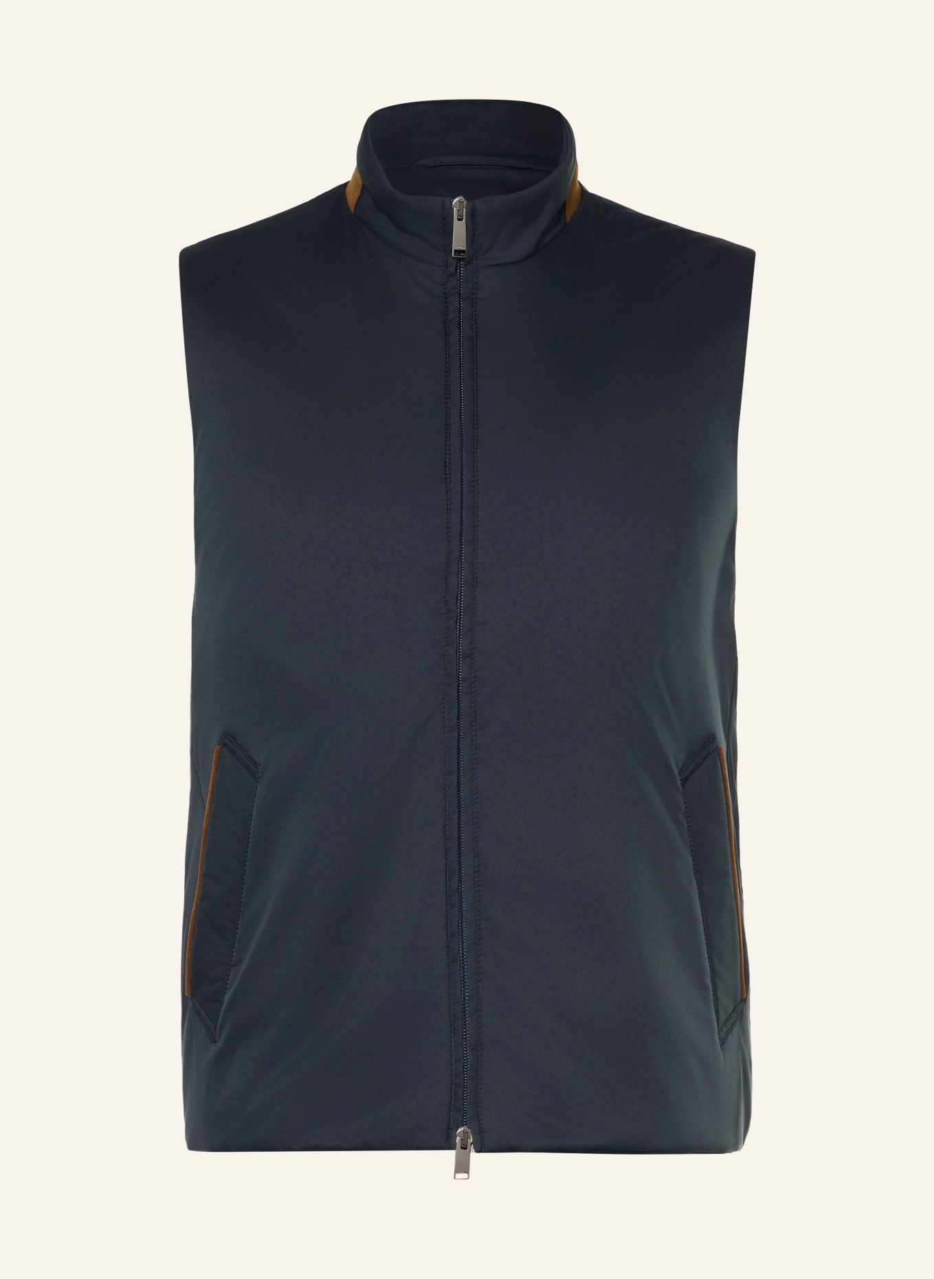 ETON Veste sans manches: BLEU FONCÉ
