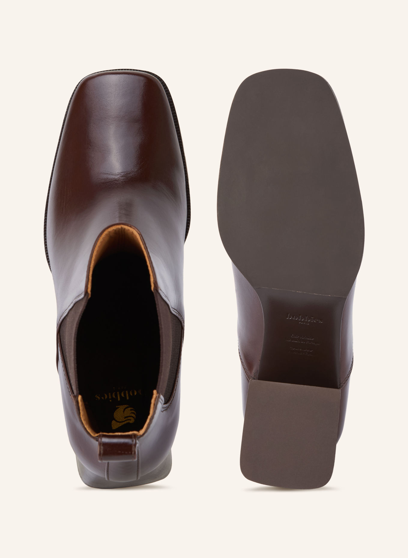 bobbies LOÏS Chelsea boots: DARK BROWN
