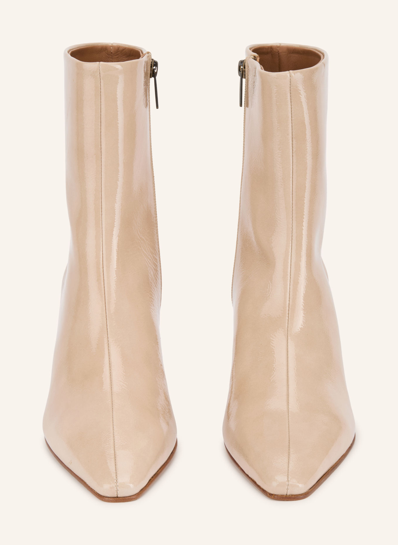 bobbies Lackstiefeletten ÉMILIE: BEIGE