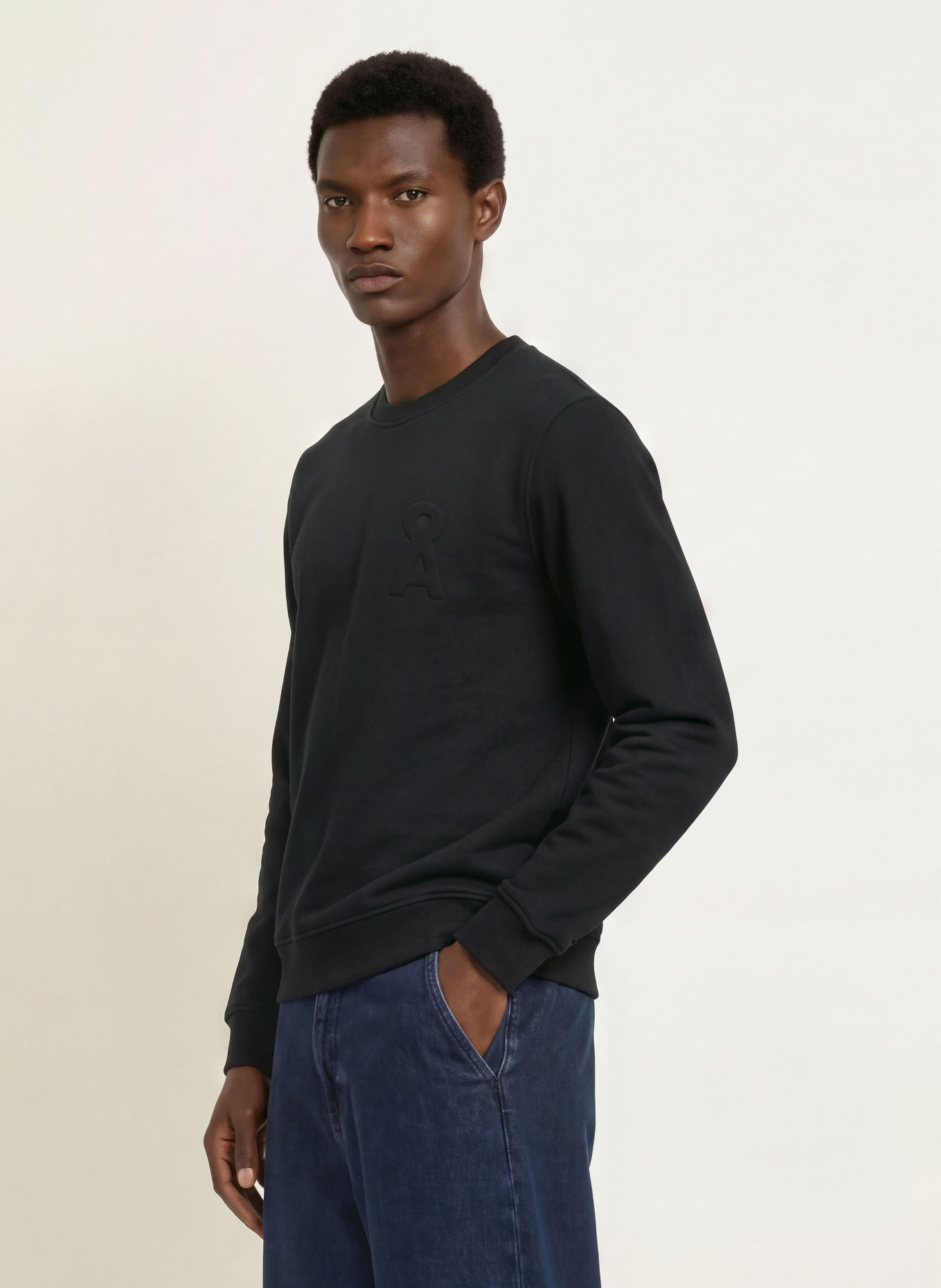ARMEDANGELS Sweatshirt: ZWART