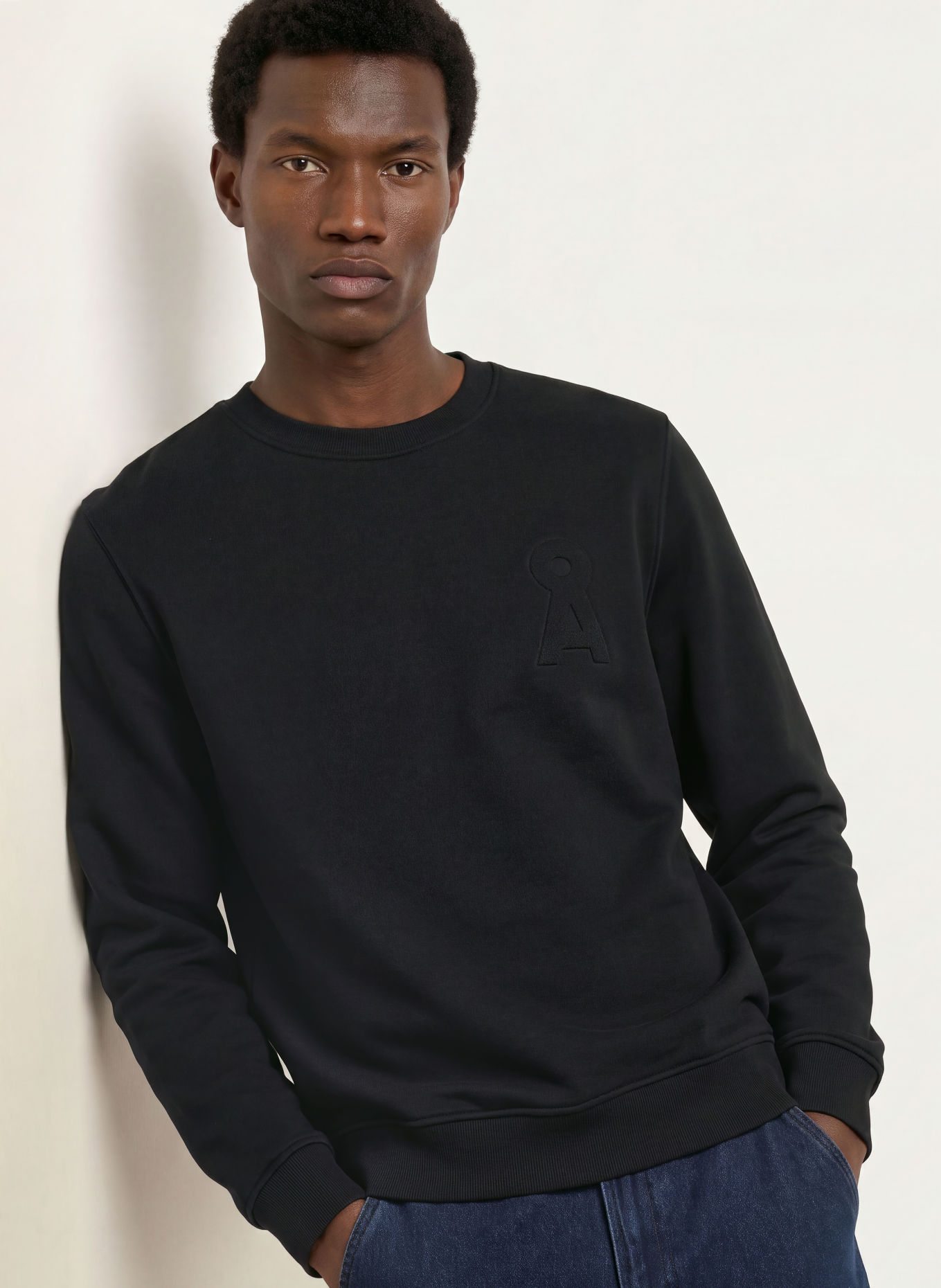 ARMEDANGELS Sweatshirt: ZWART