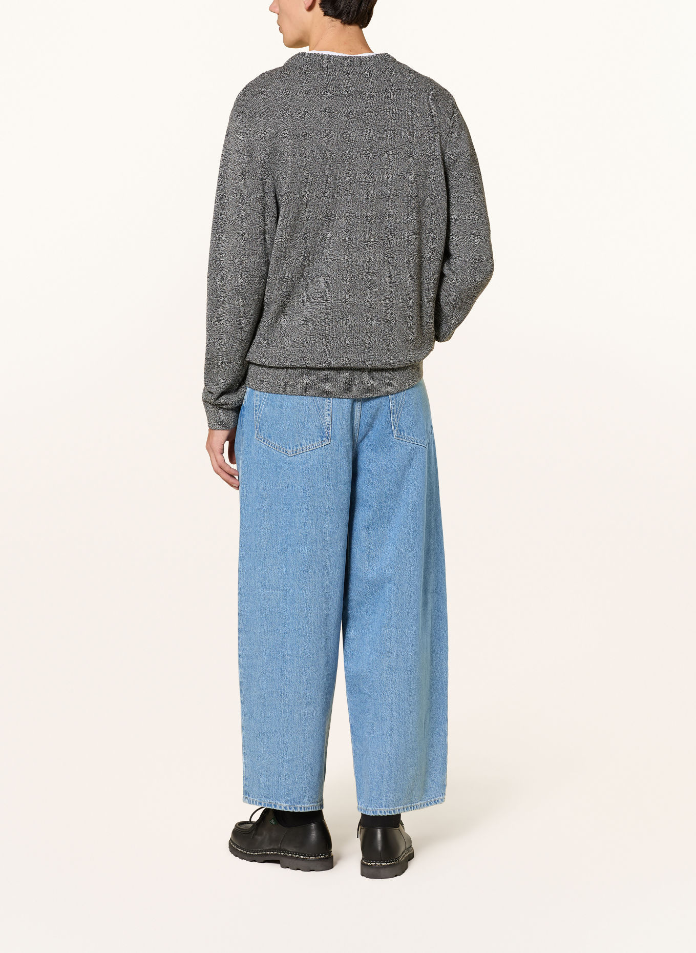 ARMEDANGELS Pullover ALVAARIO: SCHWARZ / WEISS