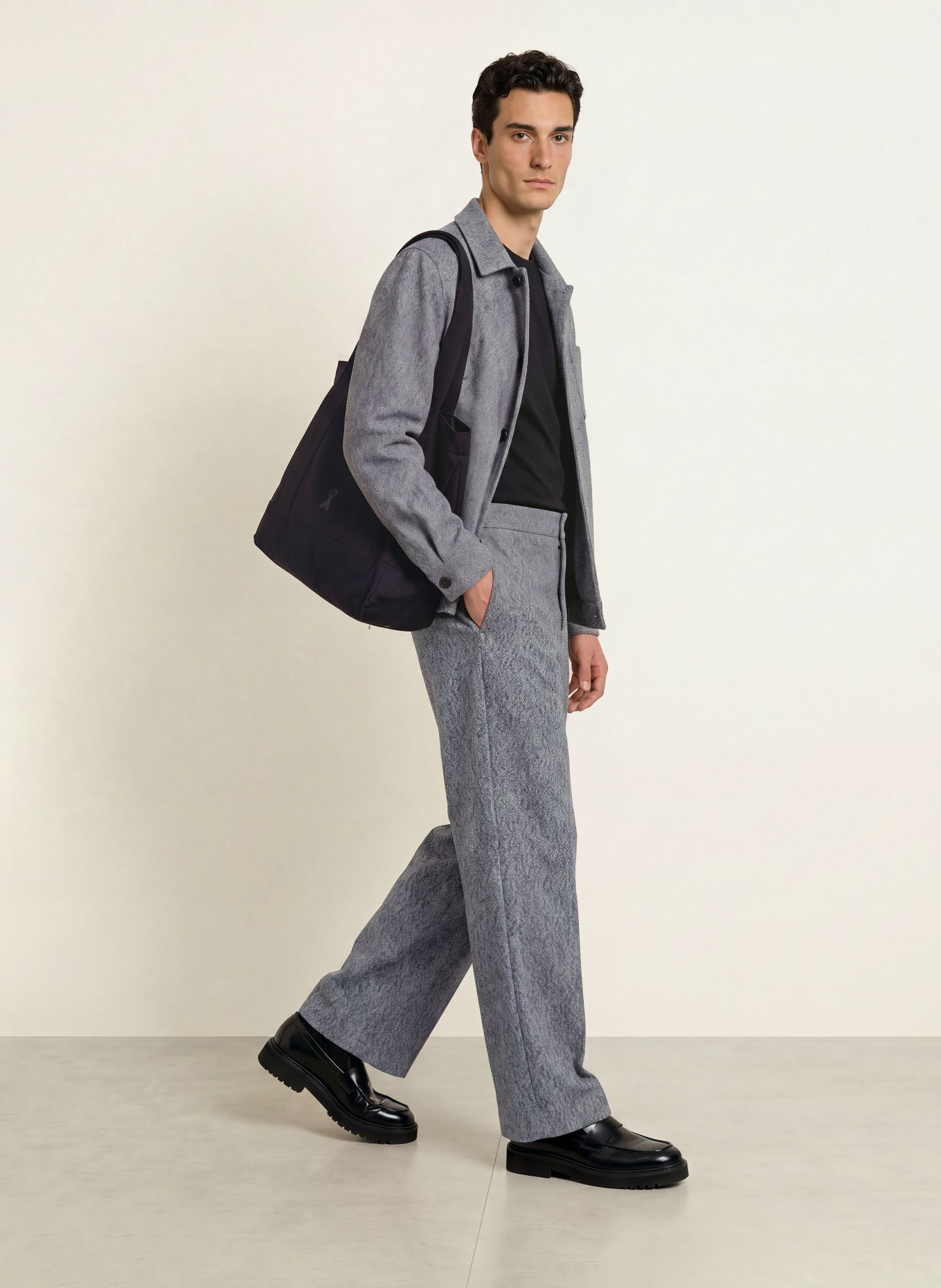 ARMEDANGELS Broek in joggingstijl, regular fit: GRIJS