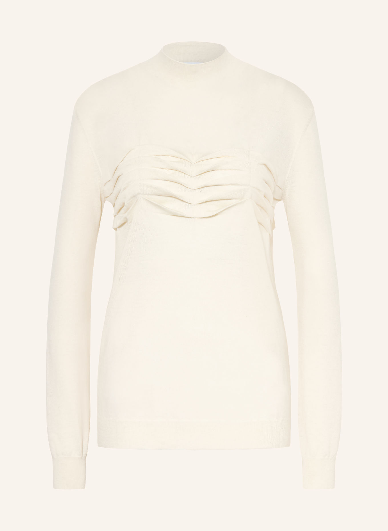 JIL SANDER Pullover mit Cashmere: ECRU