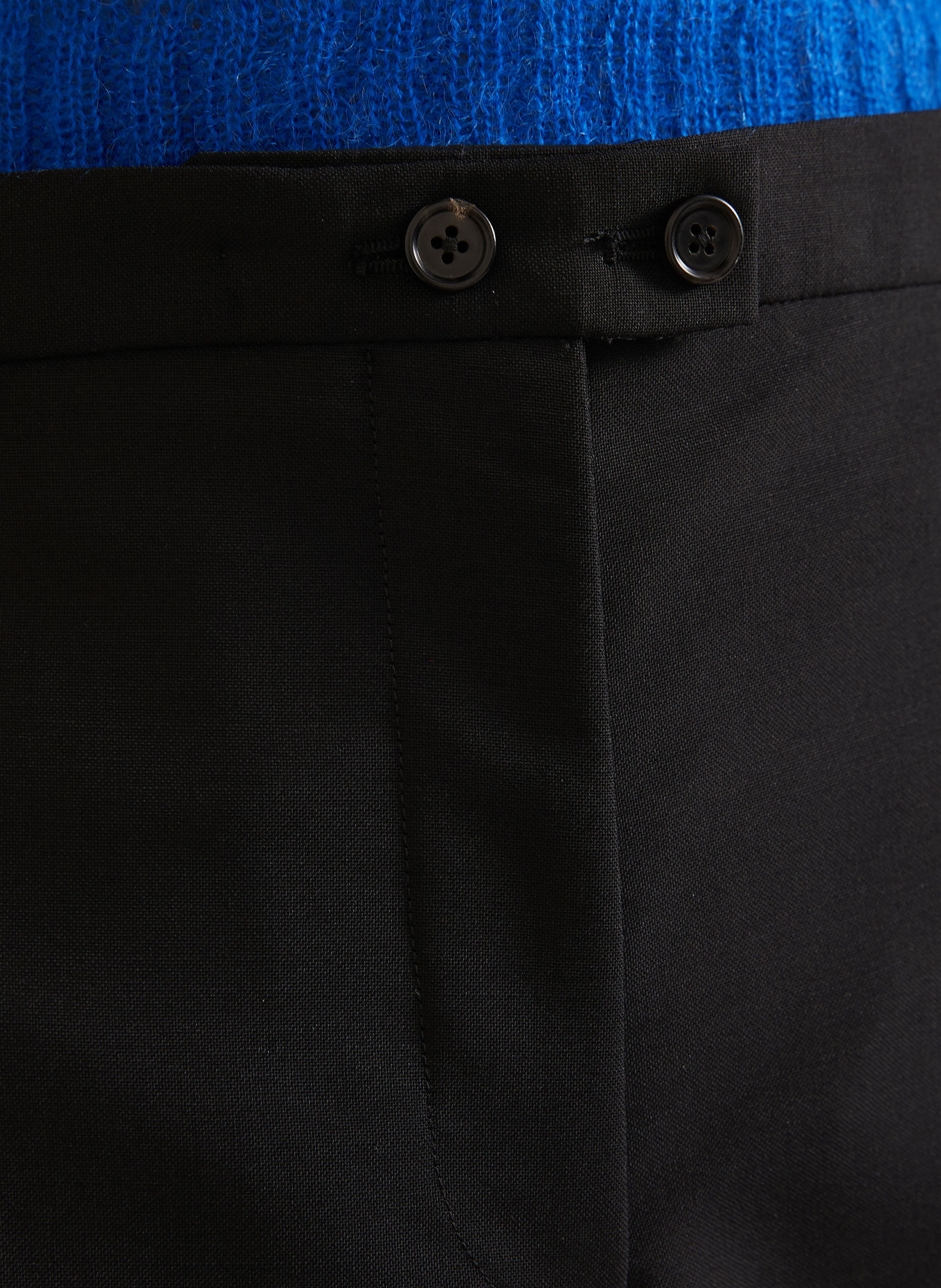 JIL SANDER Wide-leg trousers: BLACK