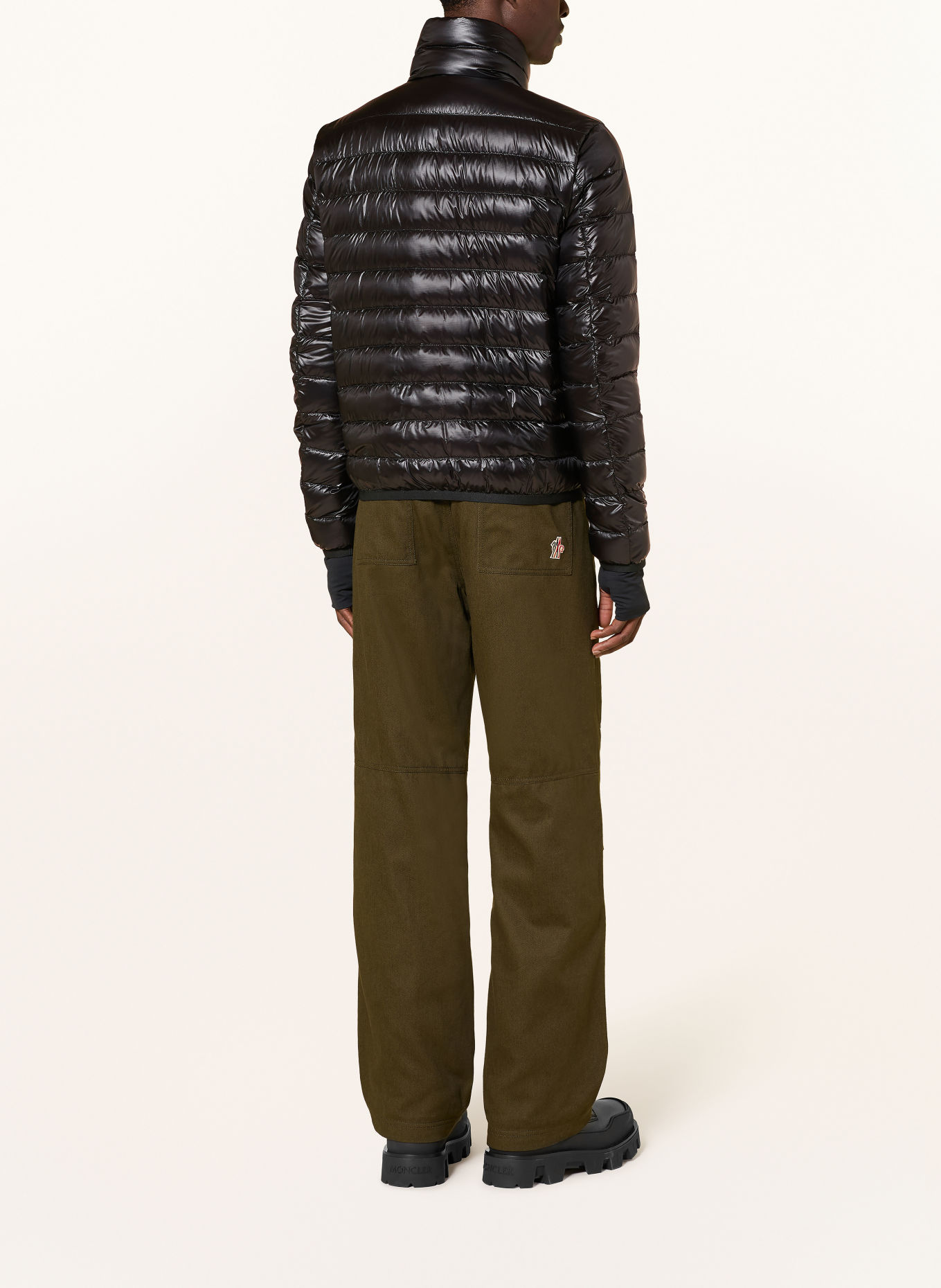 MONCLER GRENOBLE Daunenjacke HERS: SCHWARZ