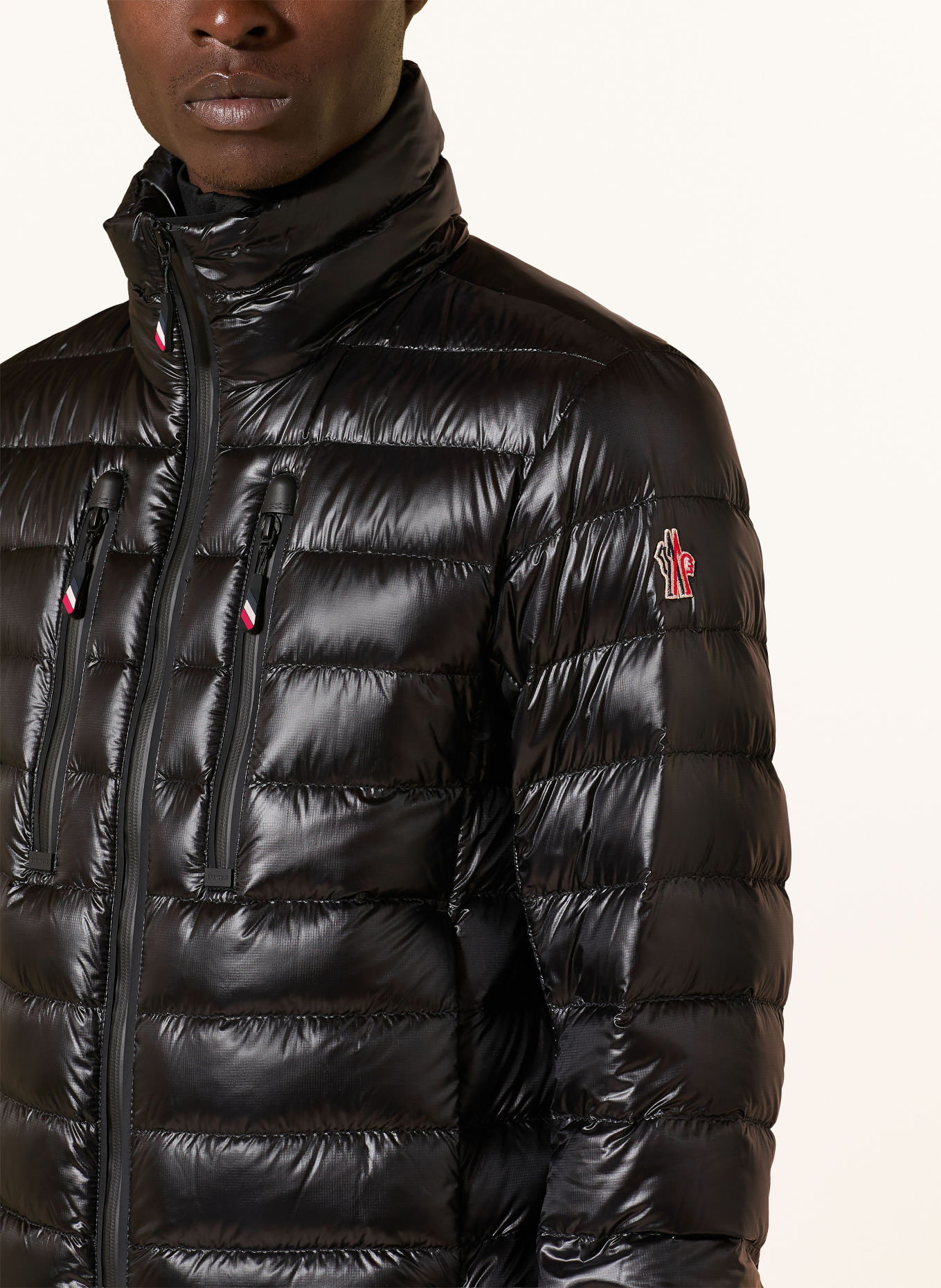 MONCLER GRENOBLE Daunenjacke HERS: SCHWARZ