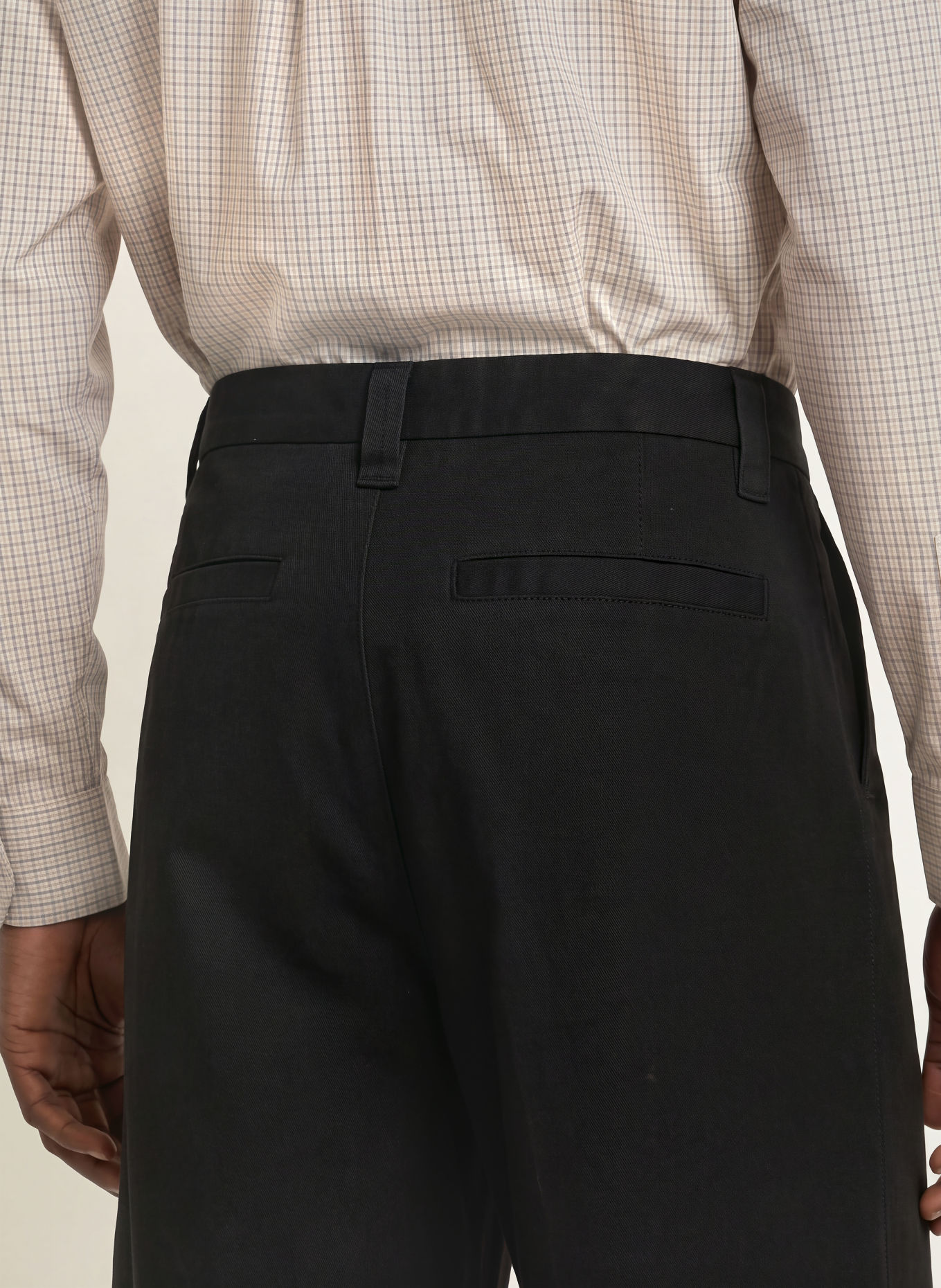 STRELLSON Broek DARREL Loose Fit: ZWART