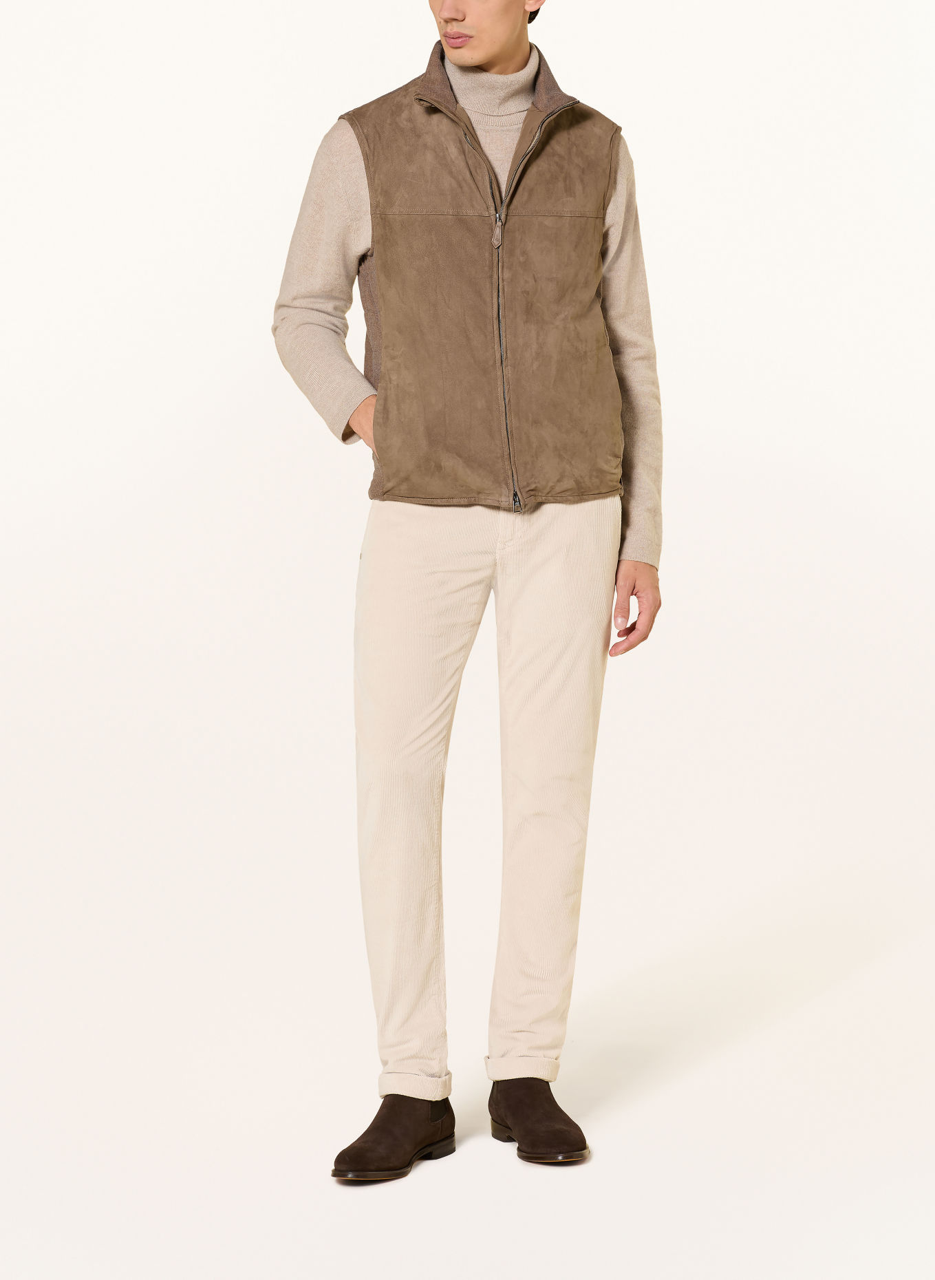 JACOB COHEN 2-in-1 coat: DARK BLUE / TAUPE
