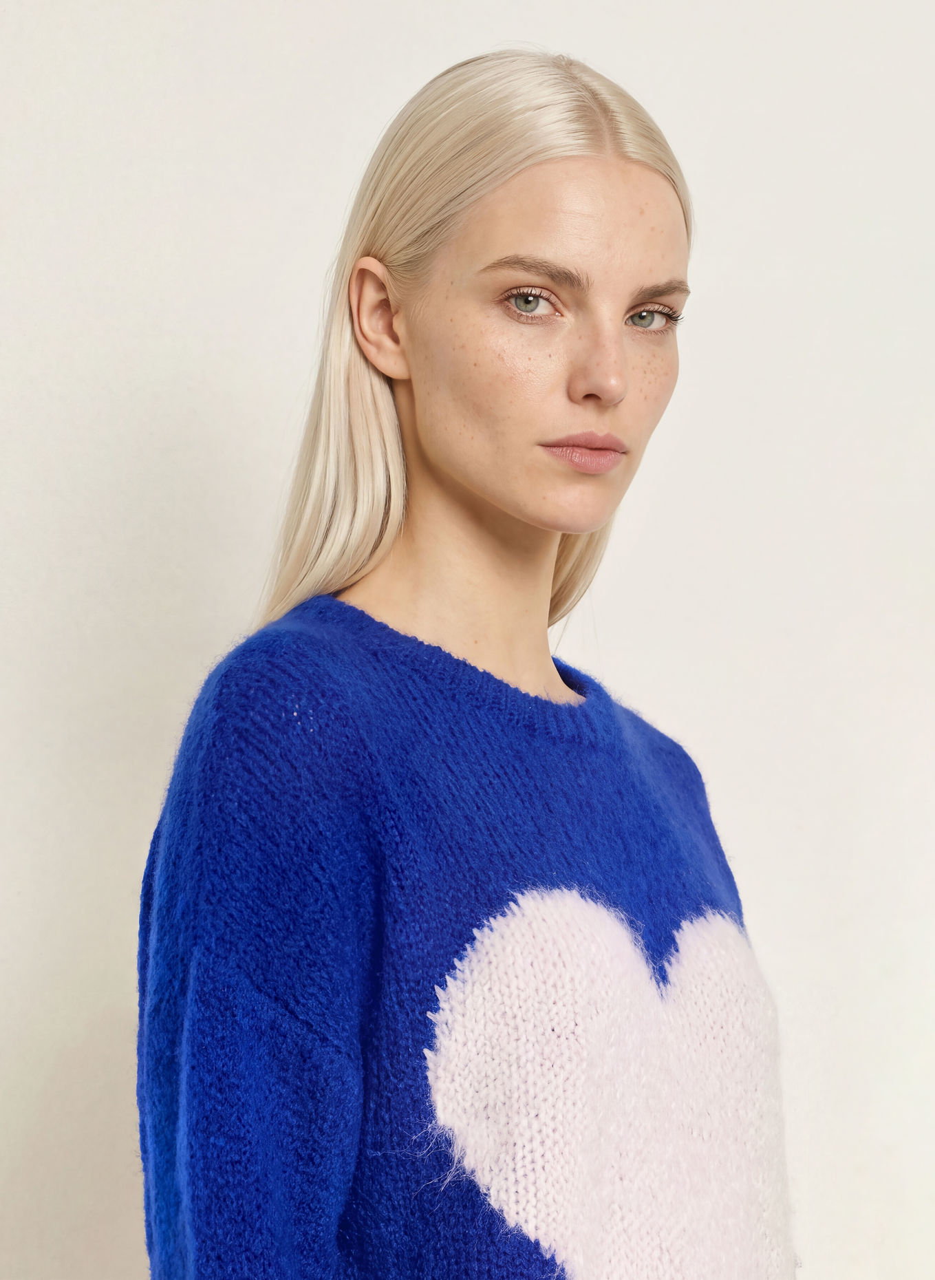 miss goodlife Pull: BLEU / BLANC