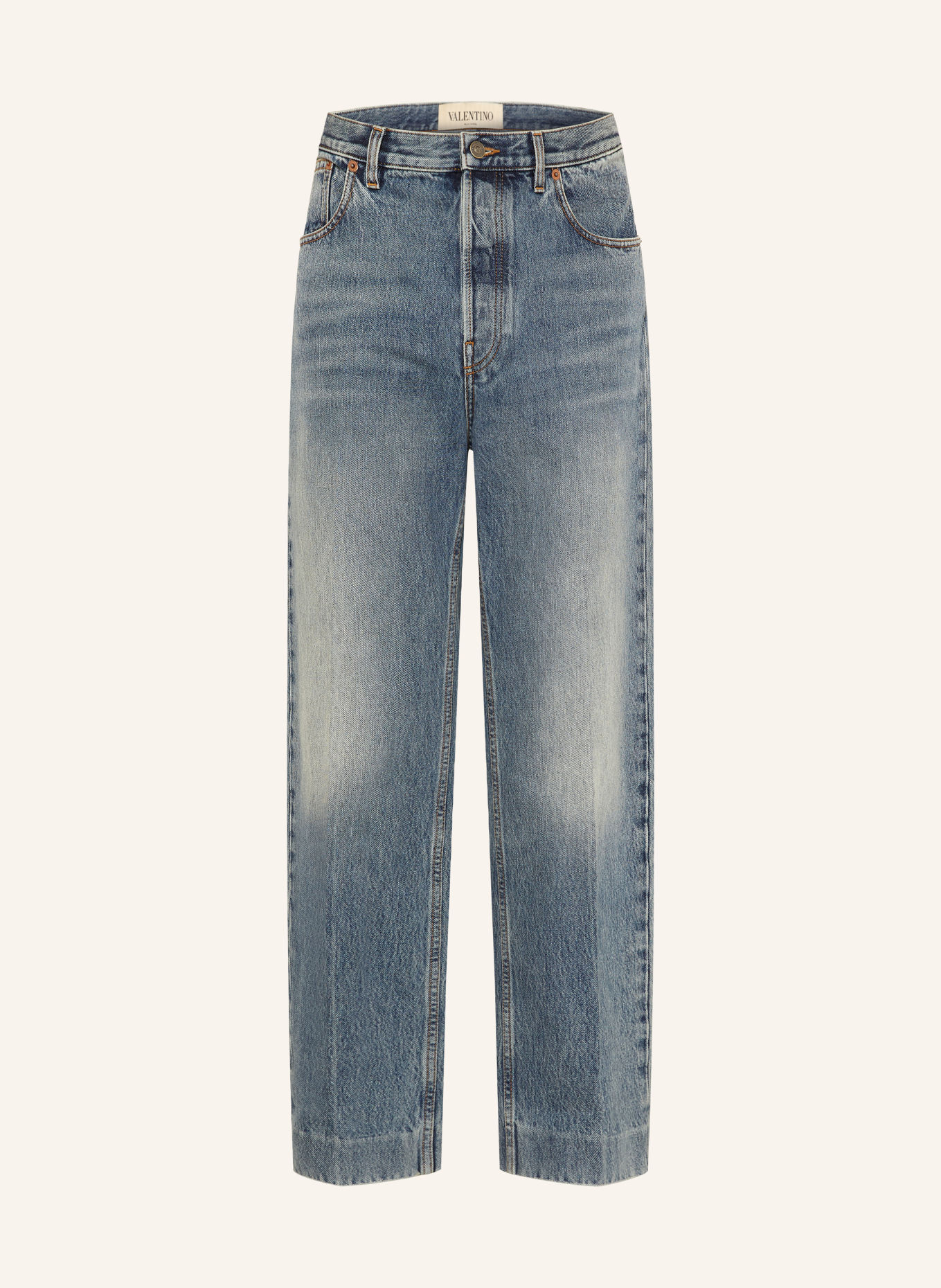 VALENTINO Jeans DENIM Regular Fit: FLX DENIM LAV DIRTY BLU CHIARO