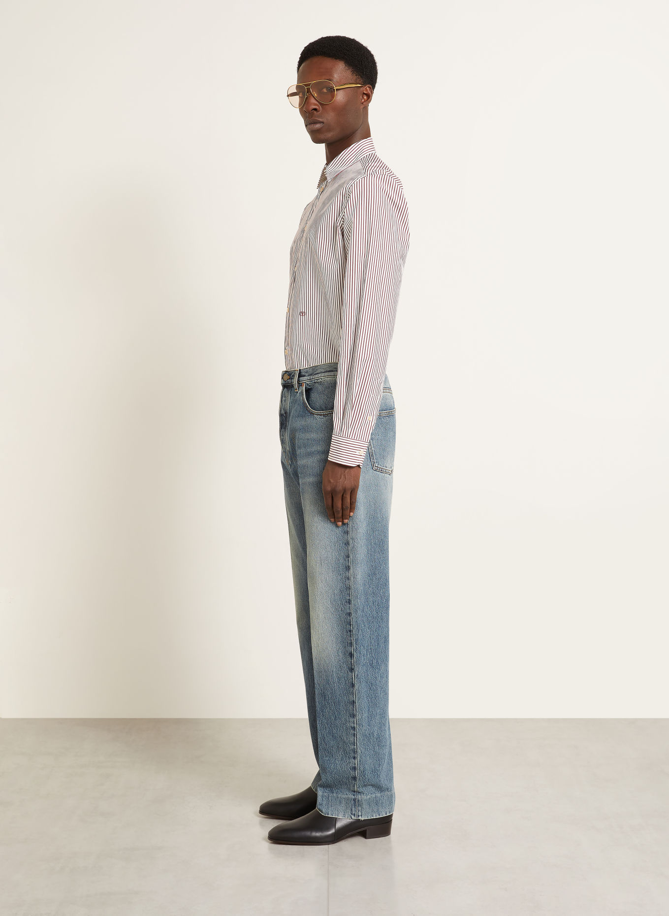 VALENTINO Jeans DENIM Regular Fit: FLX DENIM LAV DIRTY BLU CHIARO