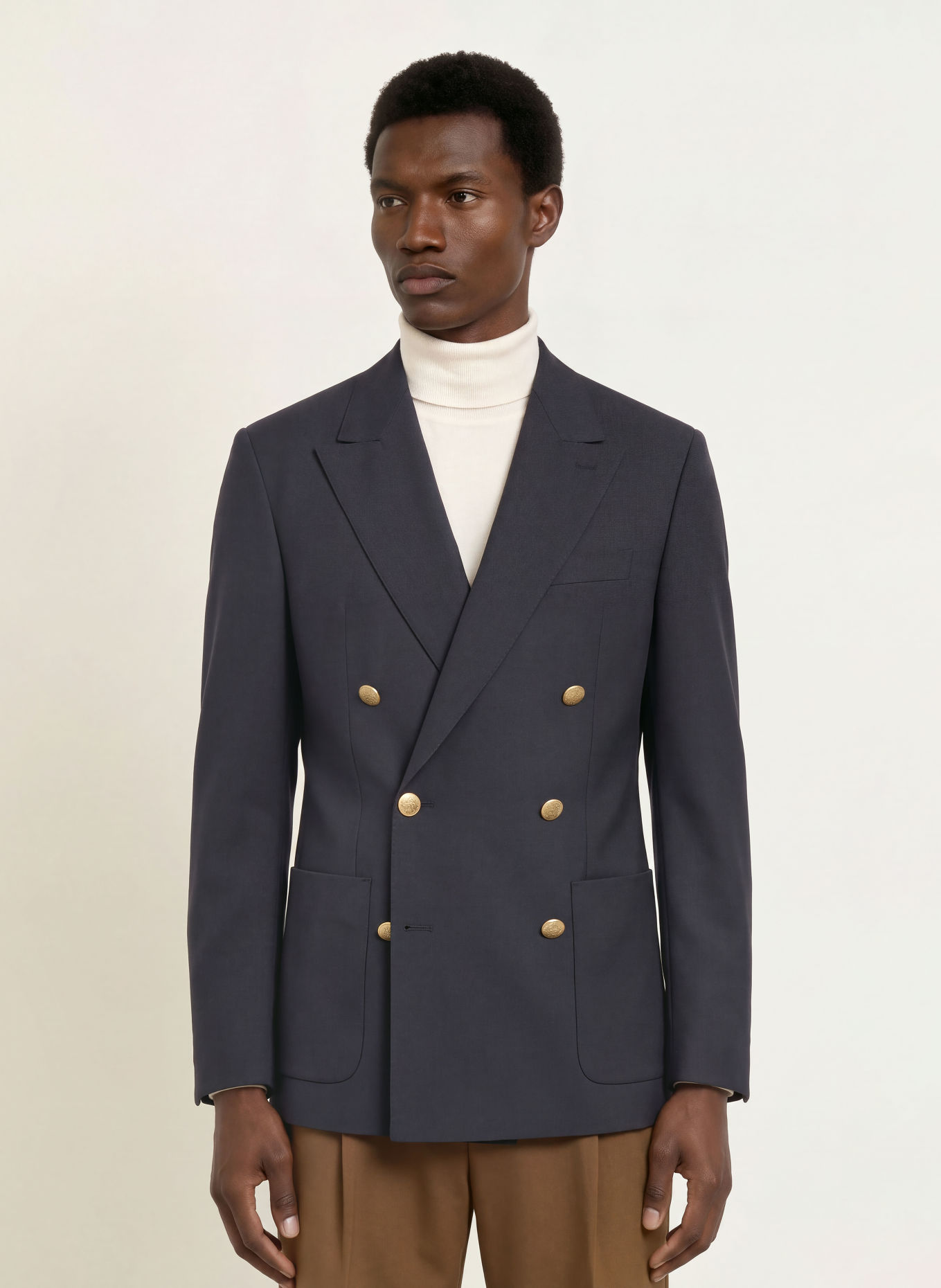 STRELLSON Colbert ASHTON Slim Fit: DONKERBLAUW