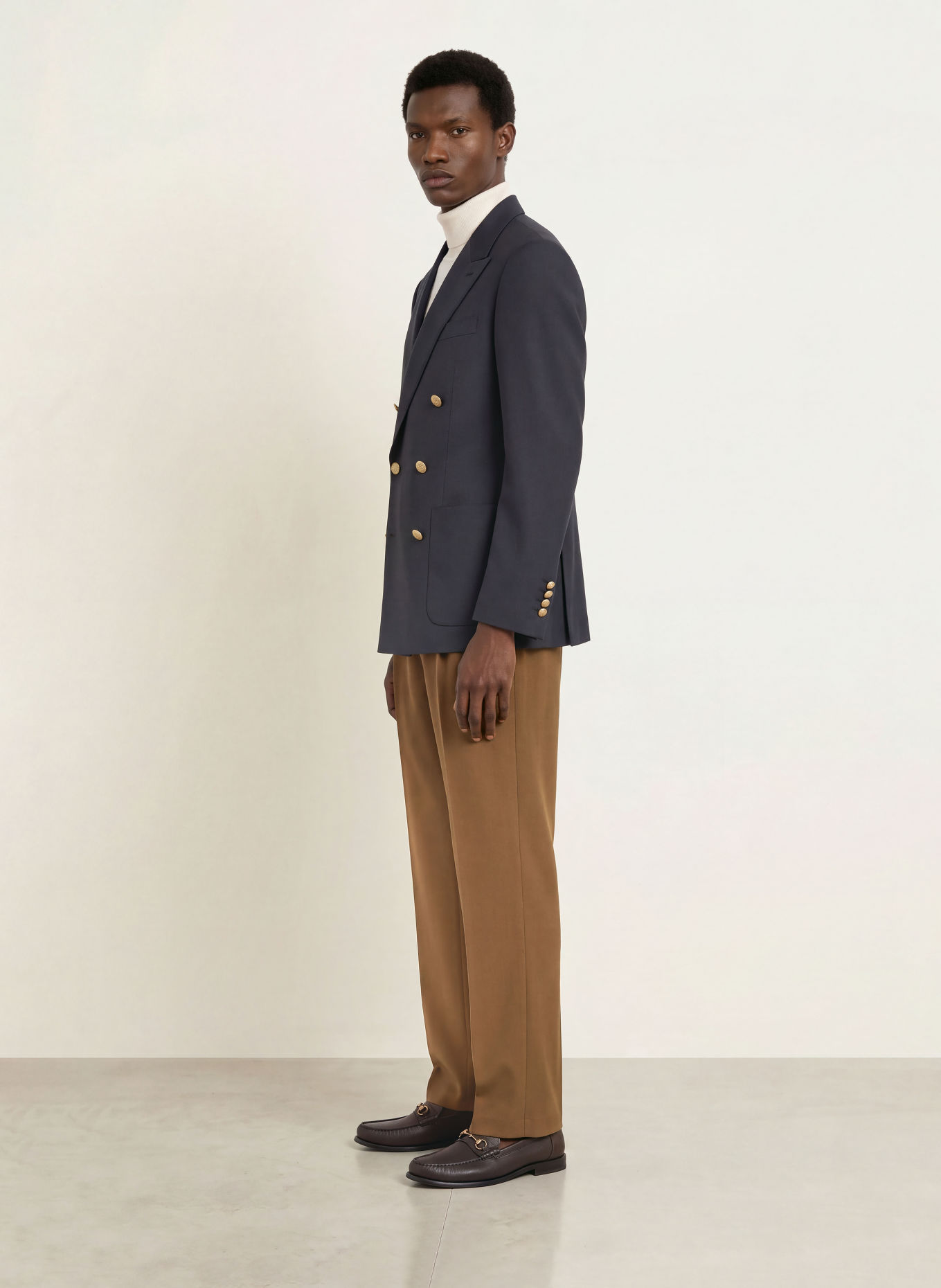 STRELLSON Colbert ASHTON Slim Fit: DONKERBLAUW