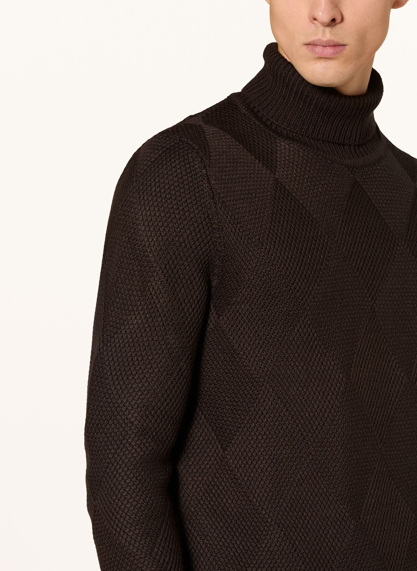 STRELLSON Coltrui HAMILTON-TS: MARRON FONCÉ